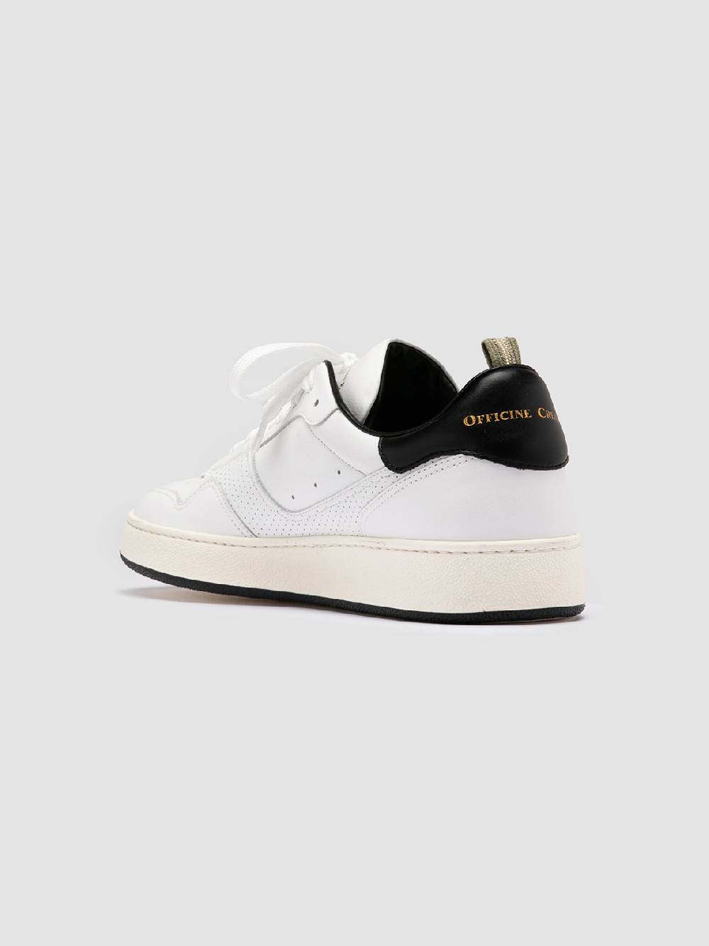 Officine Creative MOWER 016 Sneakers Basse in Pelle Bianca ACQUISTA ORA