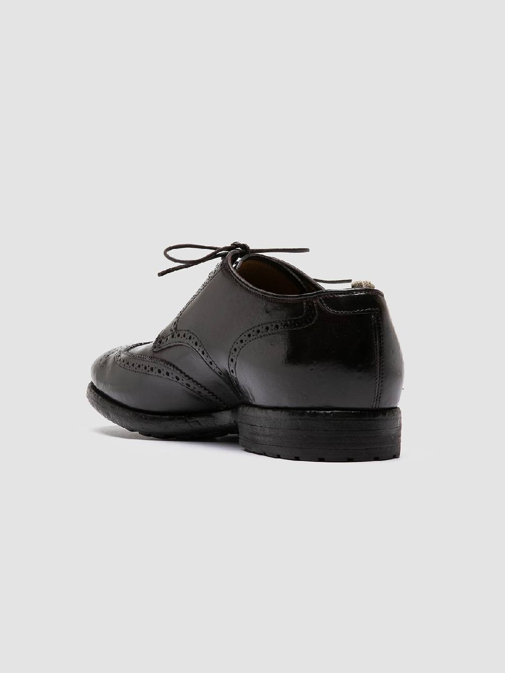 Officine Creative PRINCE 609 Derby in Pelle Marrone Sconto