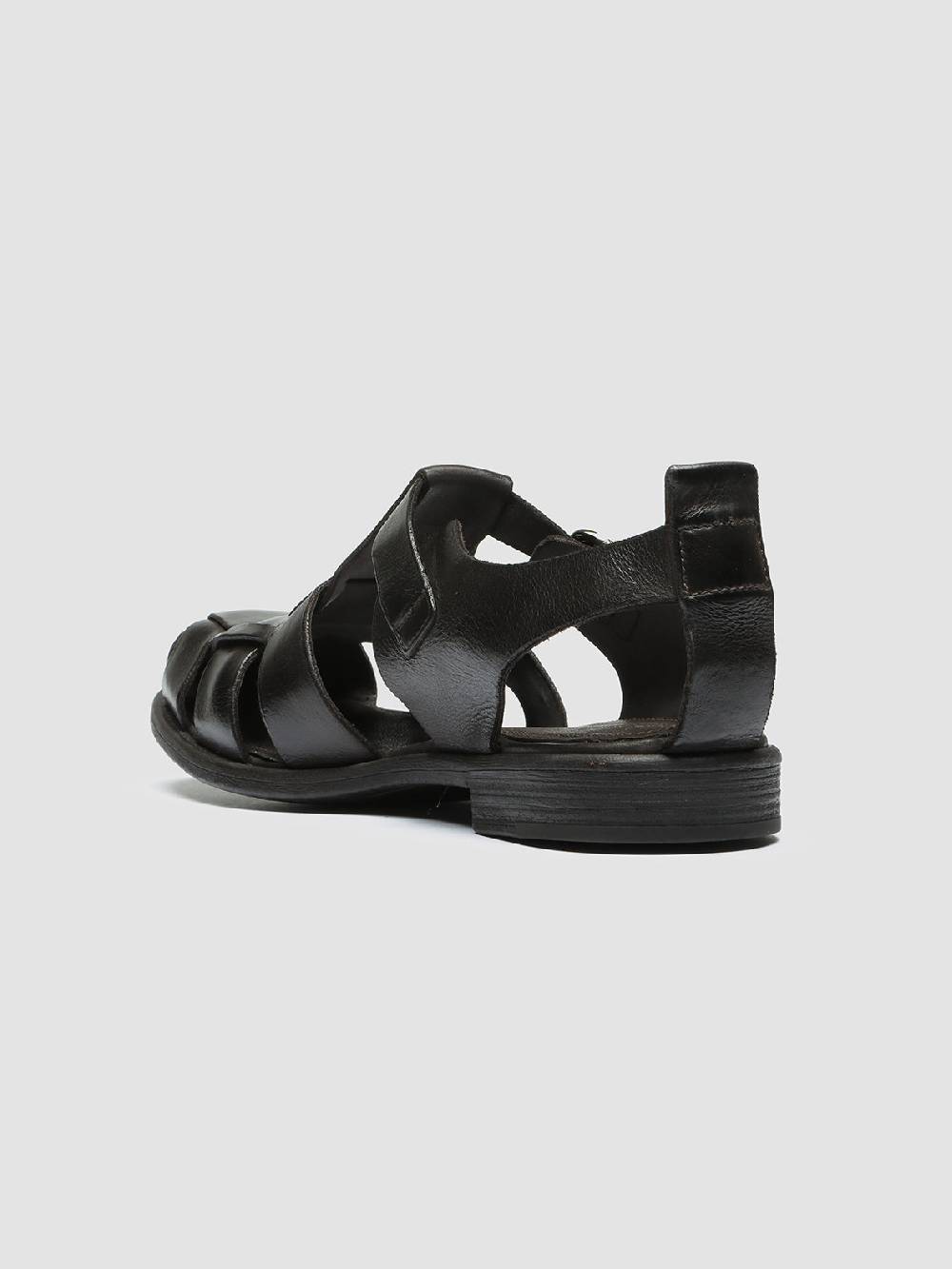 Officine Creative CHRONICLE 145 Sandali in Pelle Marrone Economico