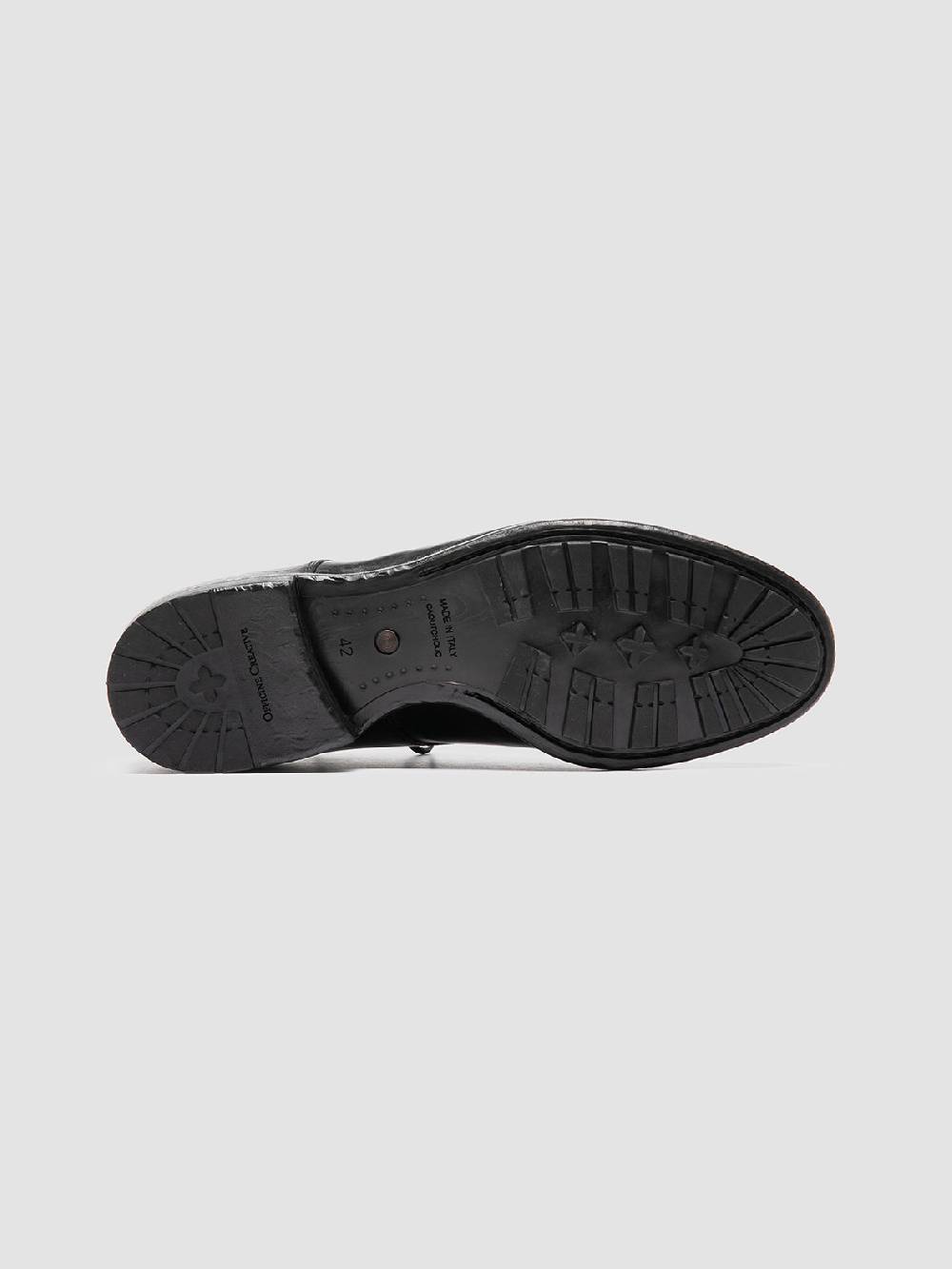 Officine Creative PRINCE 612 Stivaletti in Pelle Nera 2025