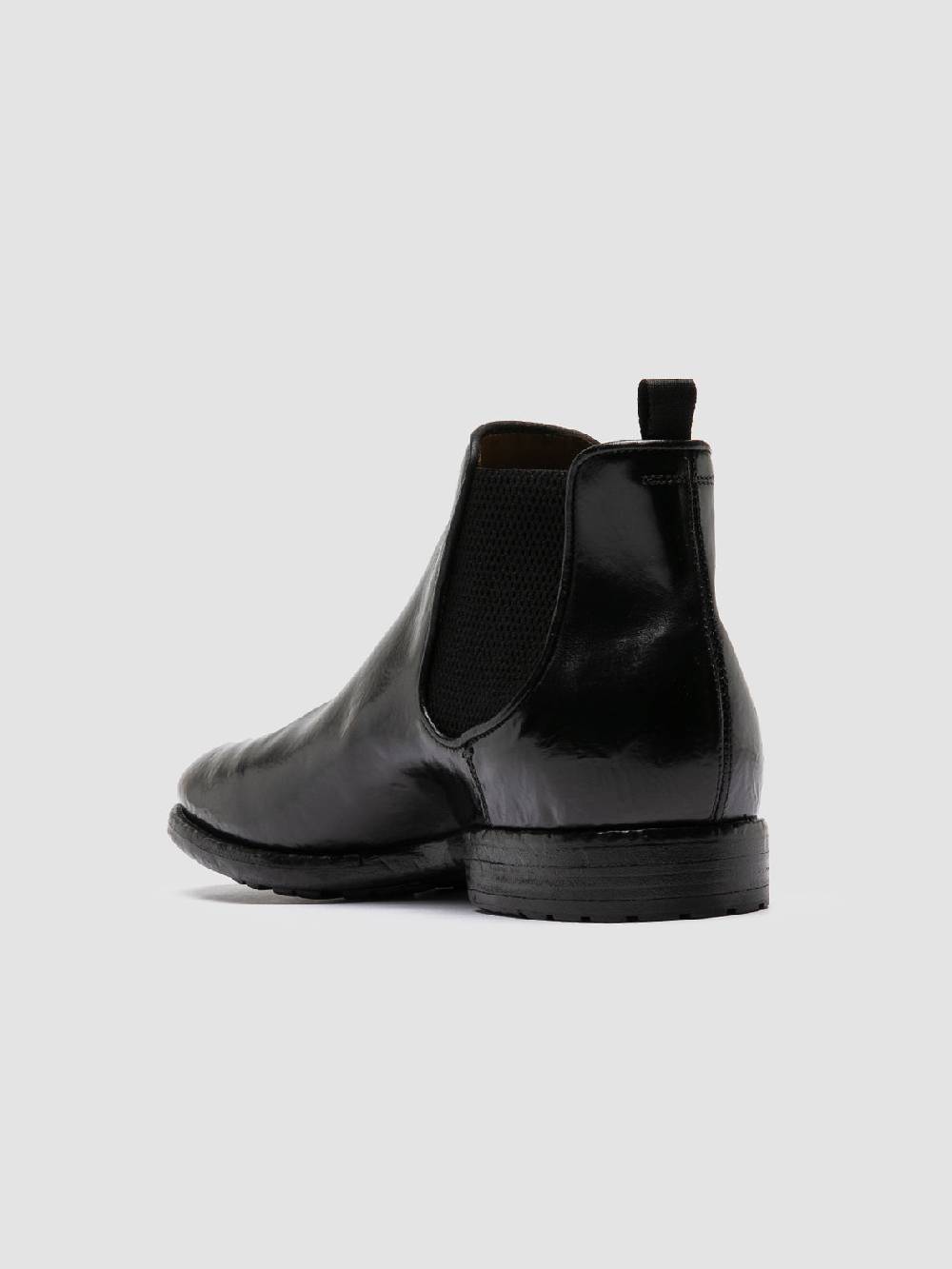 Officine Creative PRINCE 617 Stivaletti Chelsea in Pelle Nera Italia