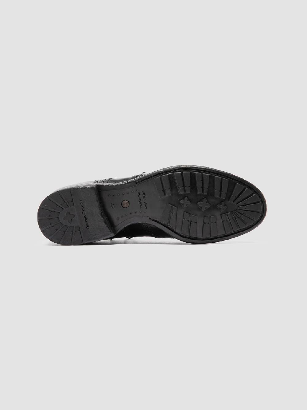 Officine Creative PRINCE 617 Stivaletti Chelsea in Pelle Nera Italia