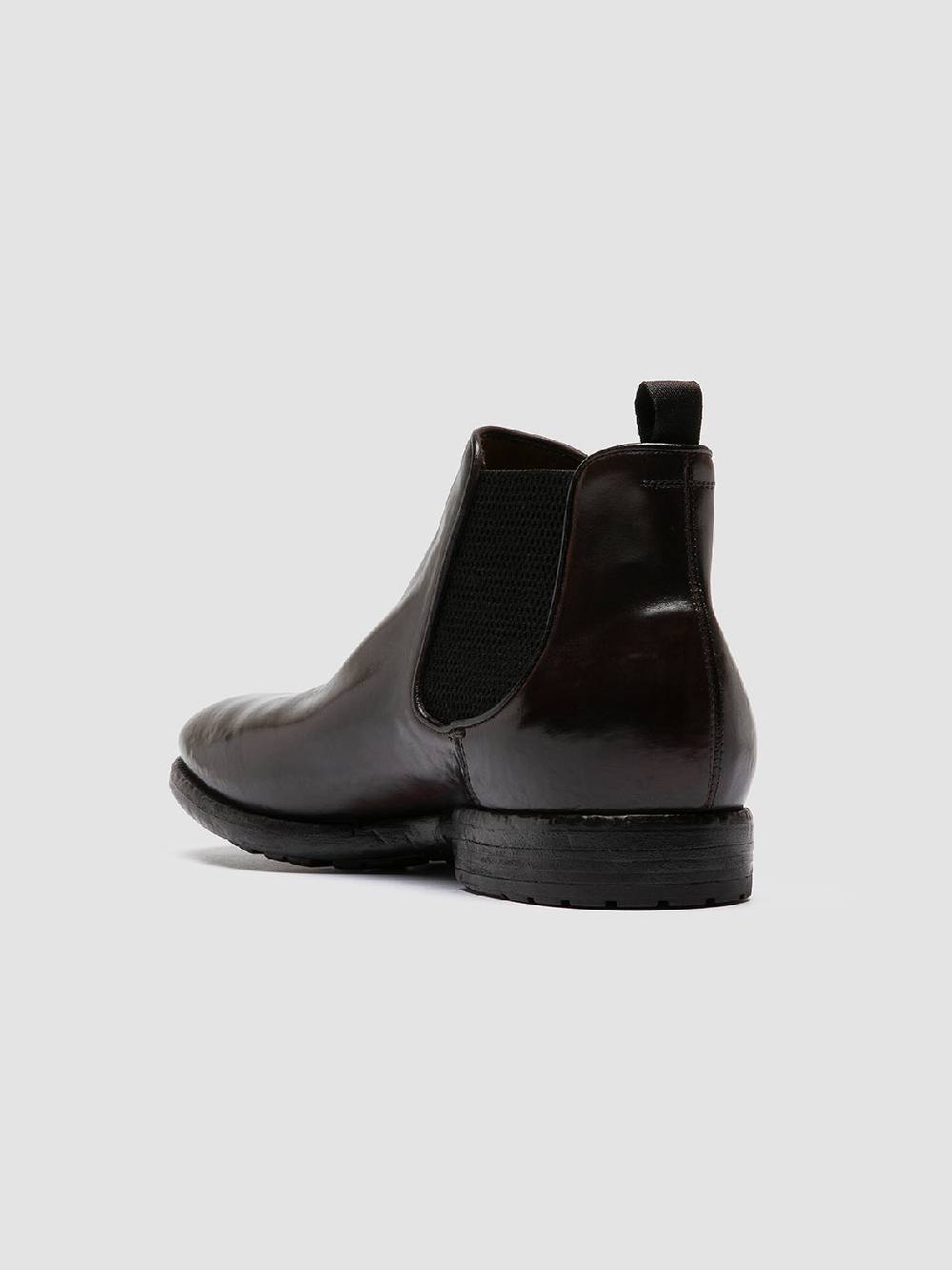 Officine Creative PRINCE 617 Stivaletti Chelsea in Pelle Marrone 2025