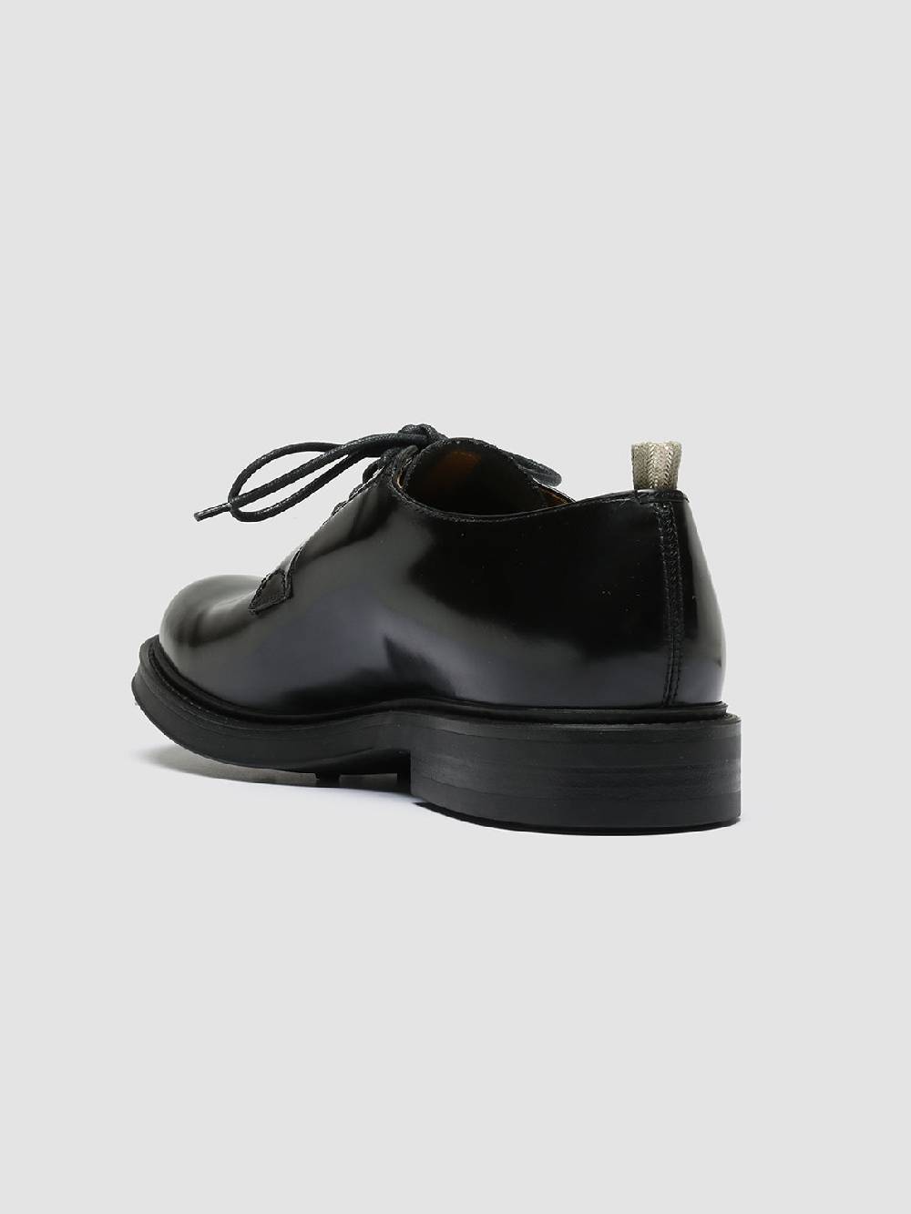 Officine Creative UNIFORM 003 Derby in Pelle Nera Qualità