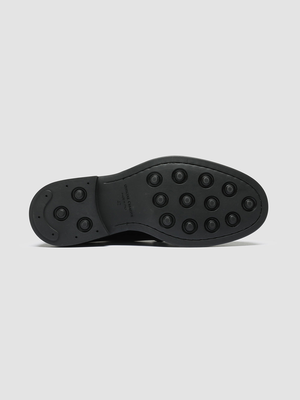 Officine Creative UNIFORM 003 Derby in Pelle Nera Qualità