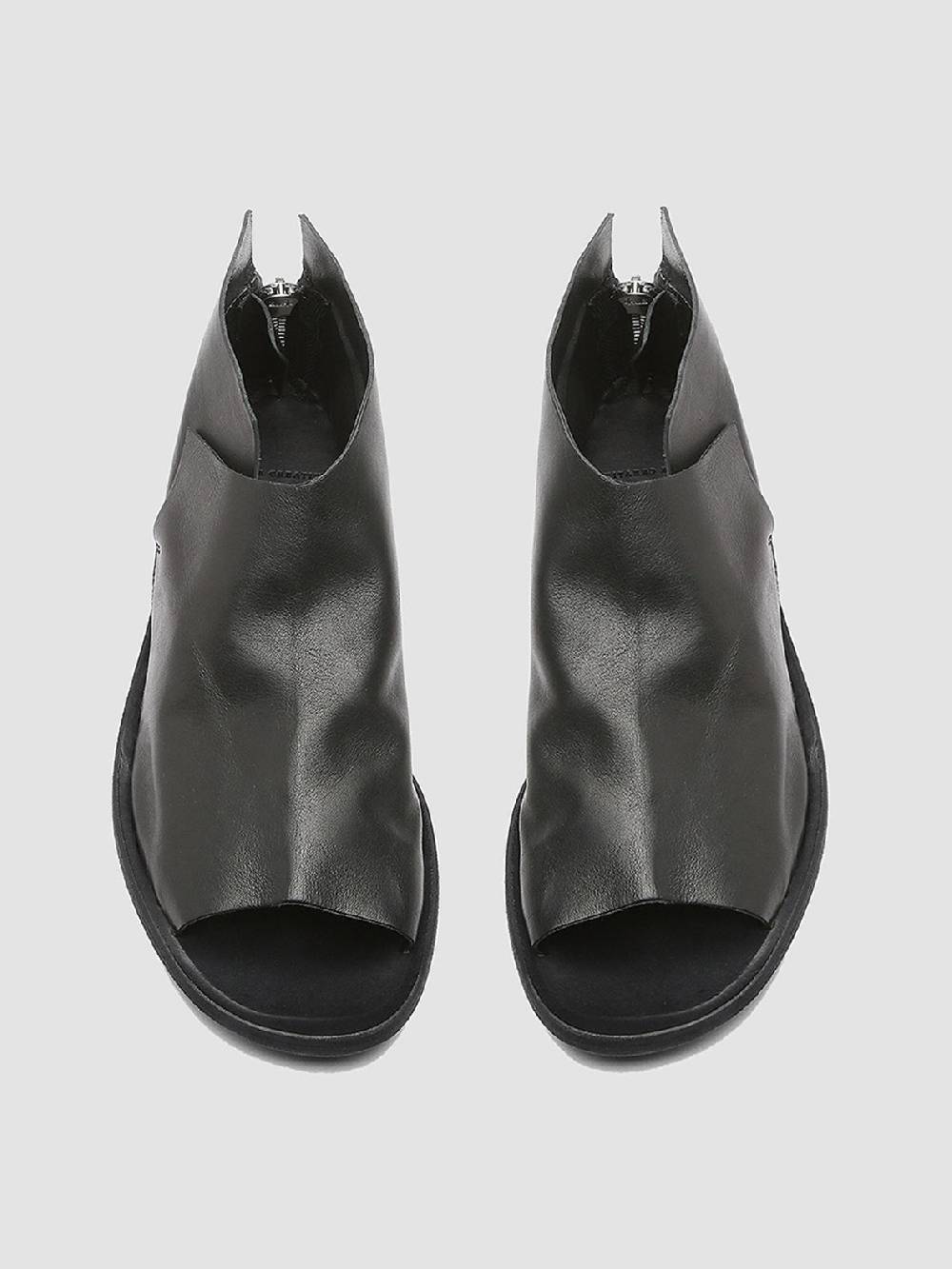 Officine Creative ITACA 005 Sandali in Pelle Nera Vendita