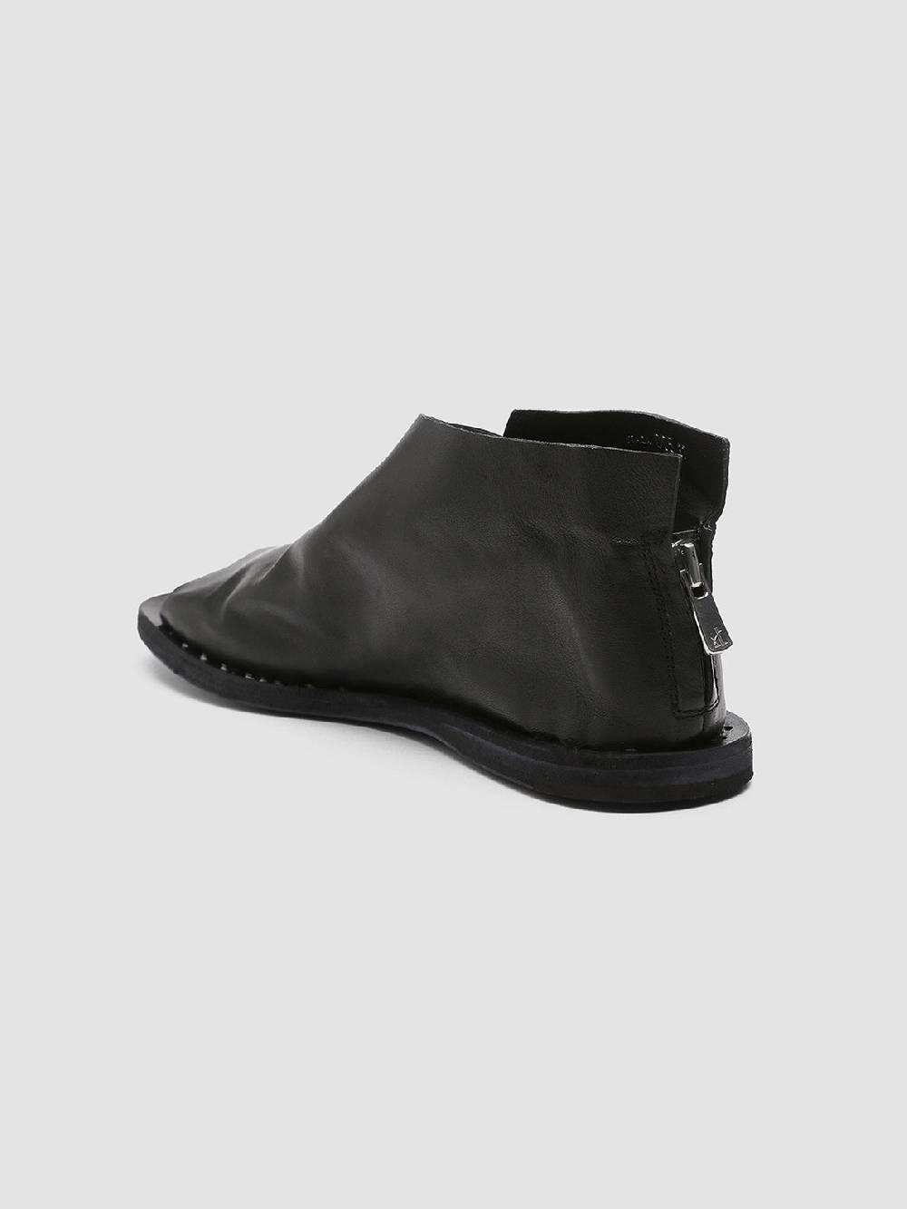Officine Creative ITACA 005 Sandali in Pelle Nera Vendita