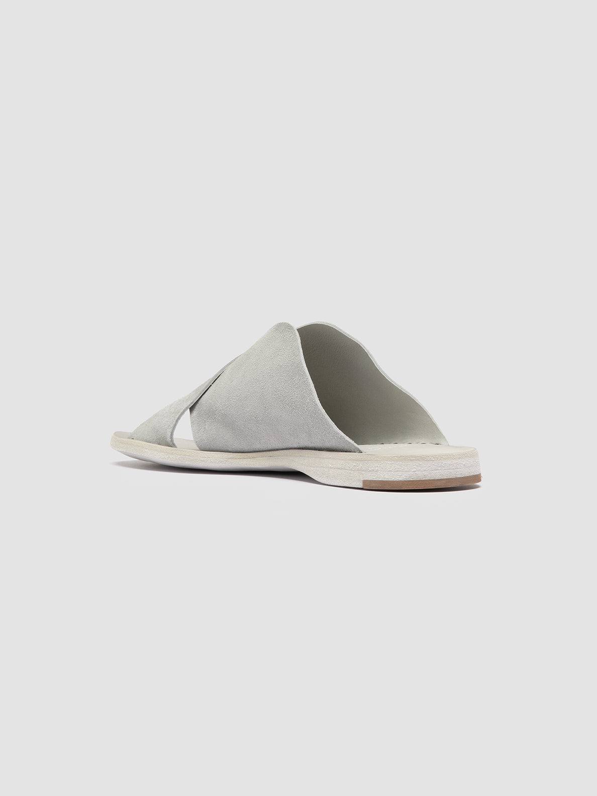 Officine Creative ITACA 019 Sandali in Pelle Scamosciata Tortora Spedizione Gratuita