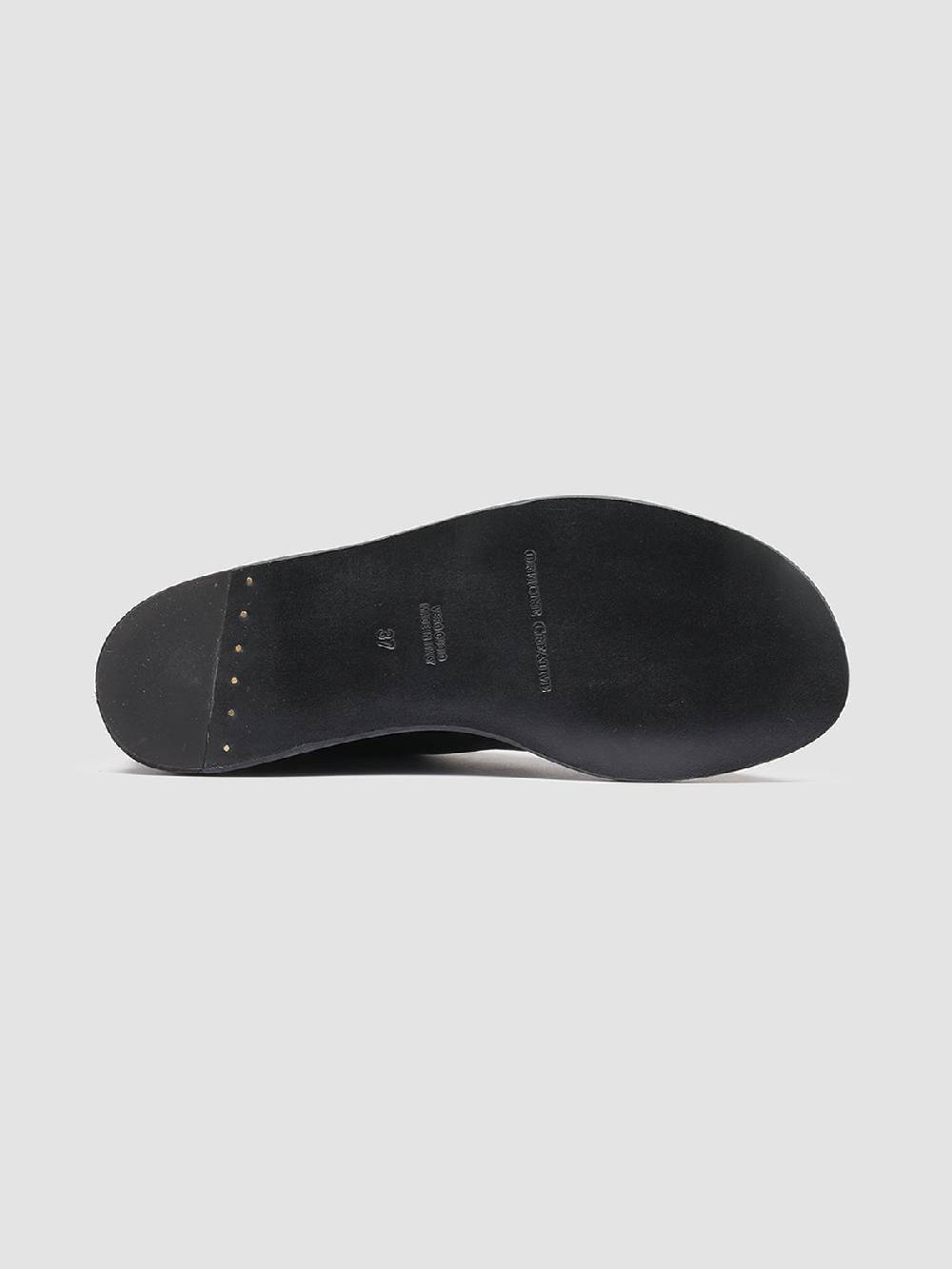 Officine Creative ITACA 032 Sandali in Pelle Nera Consegna Veloce