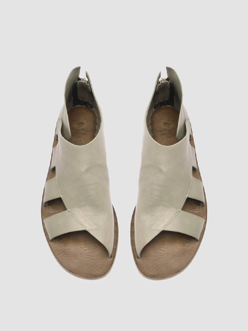 Officine Creative ITACA 032 Sandali in Pelle Grigia Fino Al -60%