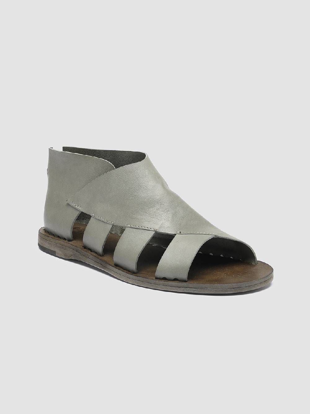 Officine Creative ITACA 032 Sandali in Pelle Grigia Fino Al -60%