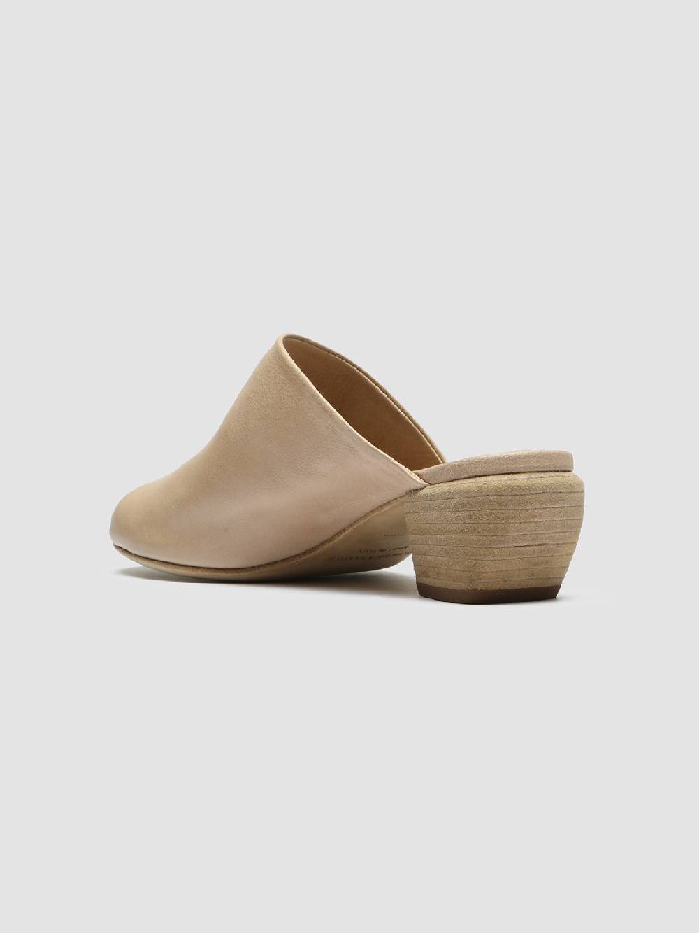 Officine Creative HELYETTE 016 Sabot in Pelle Tortora Affare Del Giorno