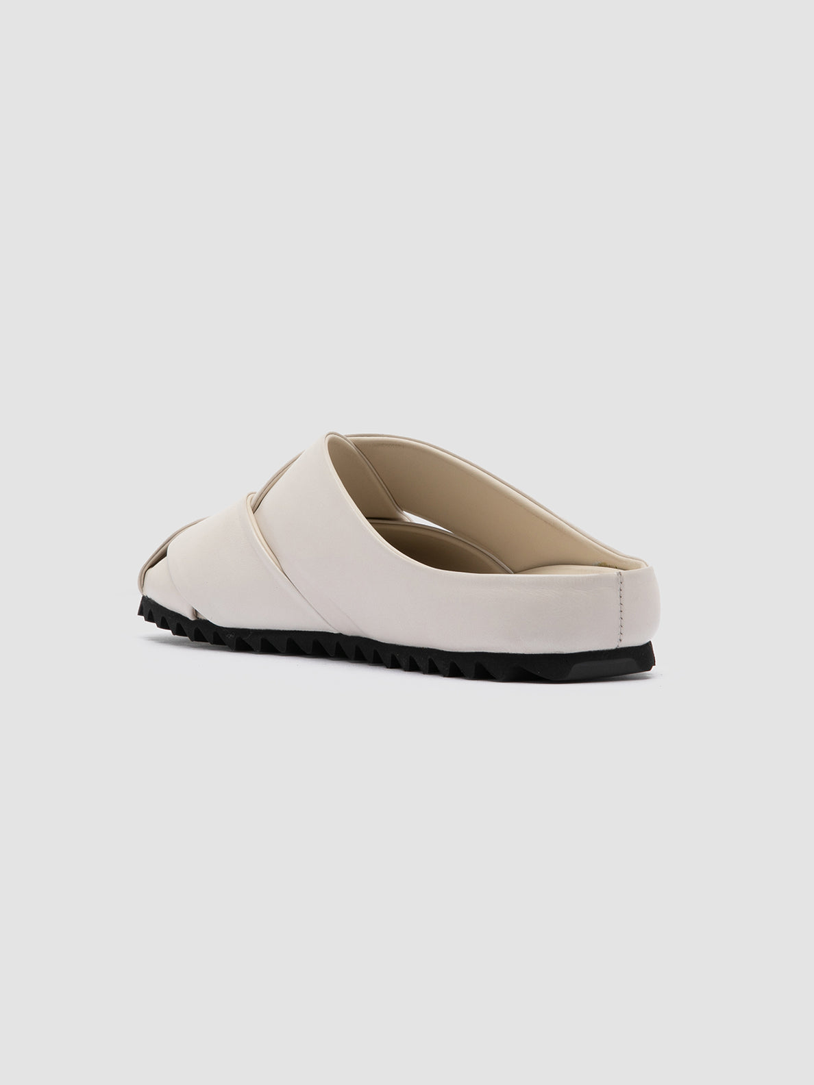 Officine Creative PELAGIE 018 Sandali Sabot in Pelle Bianca Novità