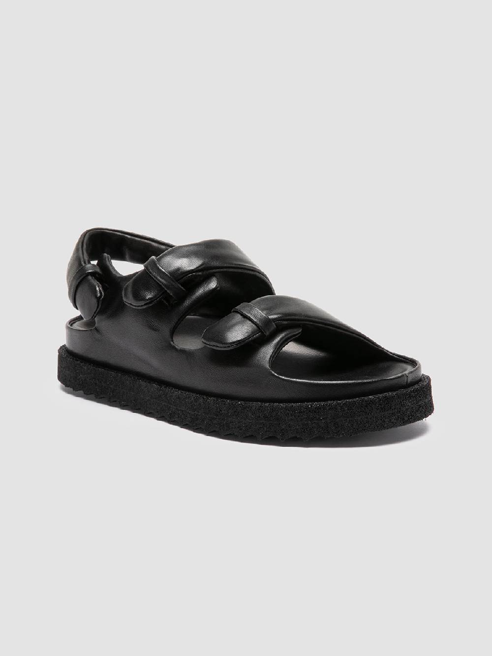Officine Creative SANDS 102 Sandali Sling Back in Pelle Nera Offerta