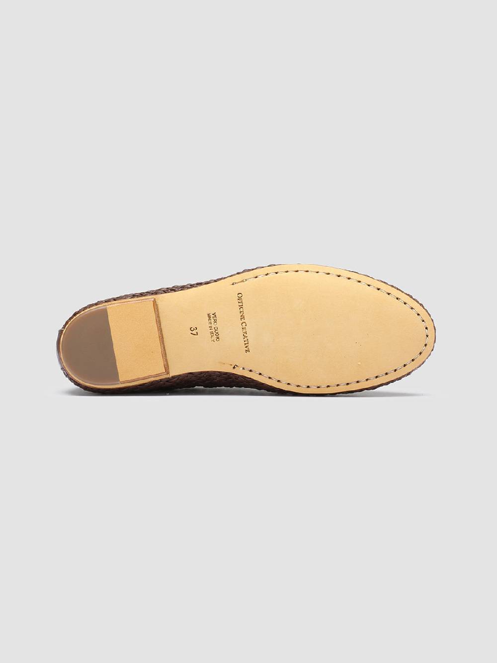 Officine Creative BESSIE 011 Mocassini in Pelle Marrone In Vendita