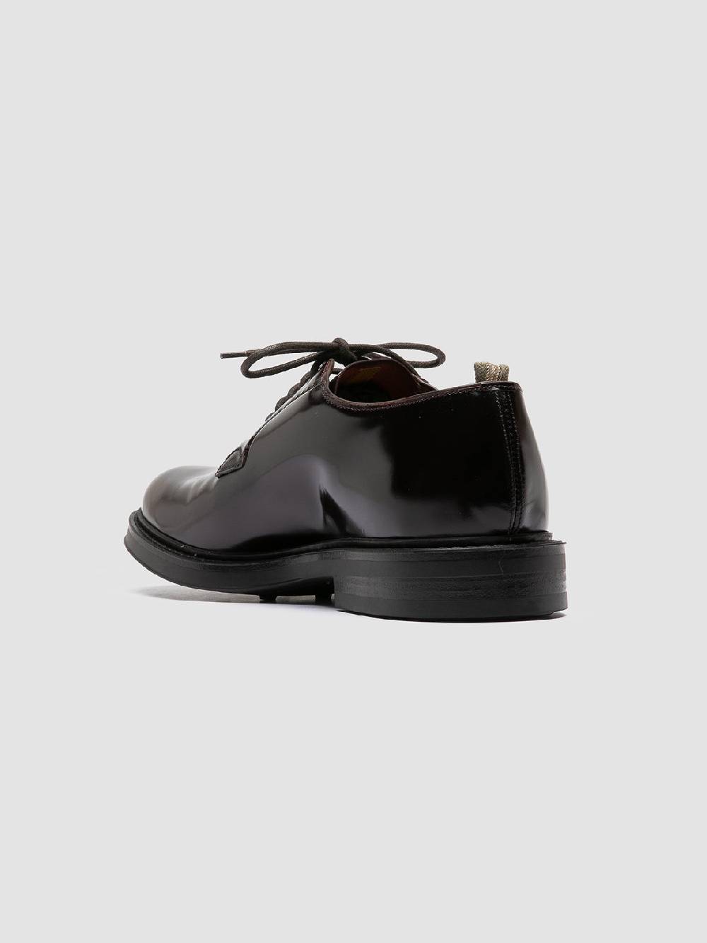 Officine Creative UNIFORM 003 Derby in Pelle Bordeaux Saldi