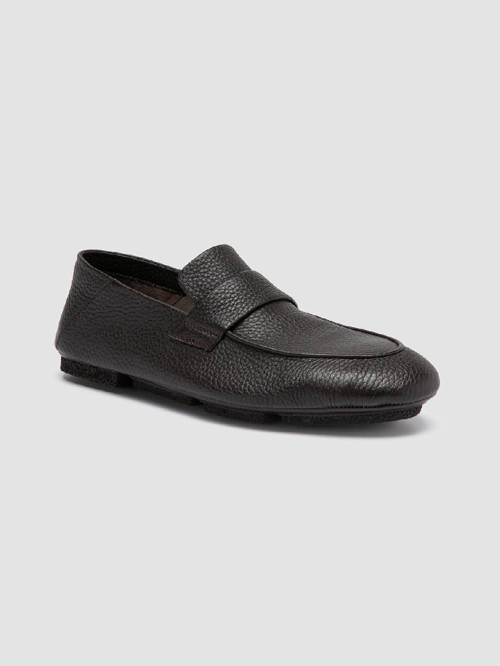 Officine Creative C-SIDE 001 Mocassini in Pelle Scamosciata Grigia Nuova
