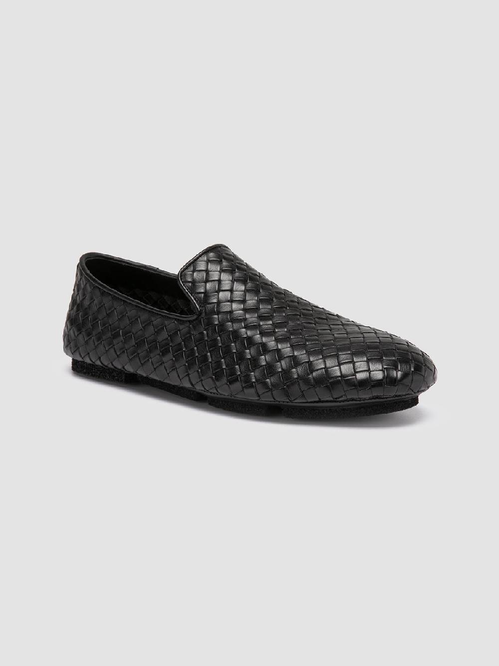 Officine Creative C-SIDE 002 Mocassini in Pelle Nera 2025