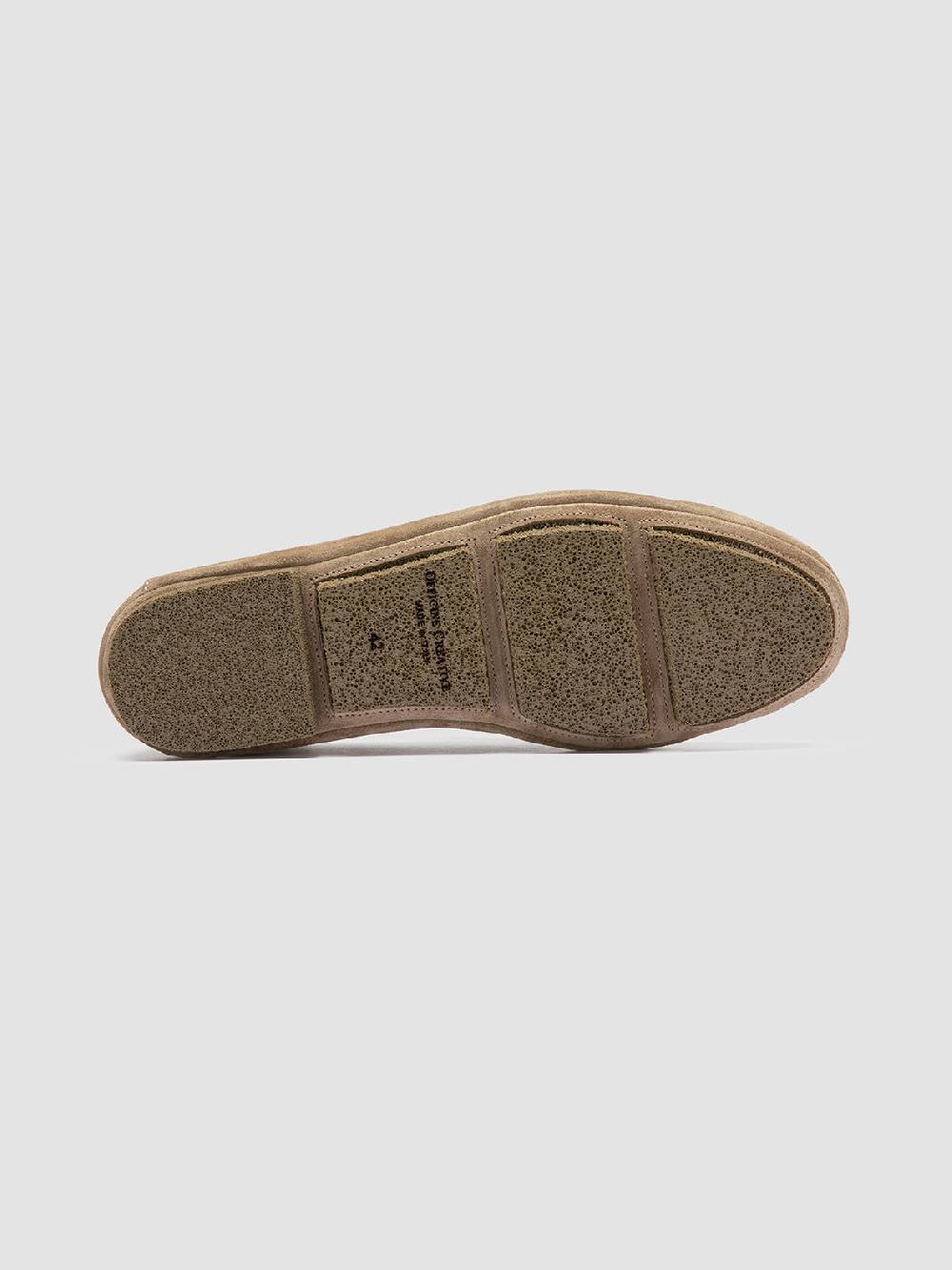 Officine Creative C-SIDE 001 Mocassini in Pelle Scamosciata Tortora Italia