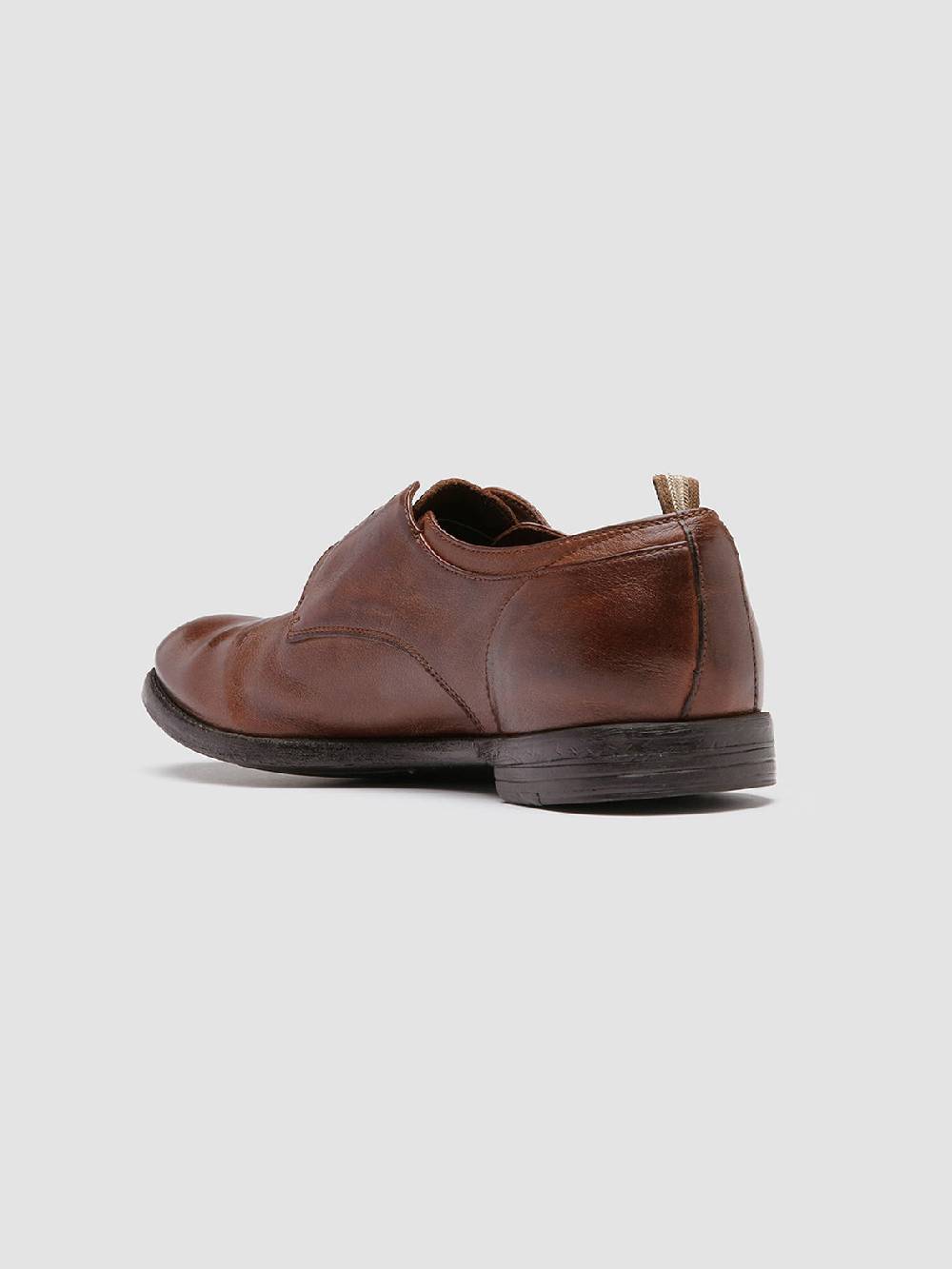 Officine Creative ARC 500 Derby in Pelle Marrone Nuovo