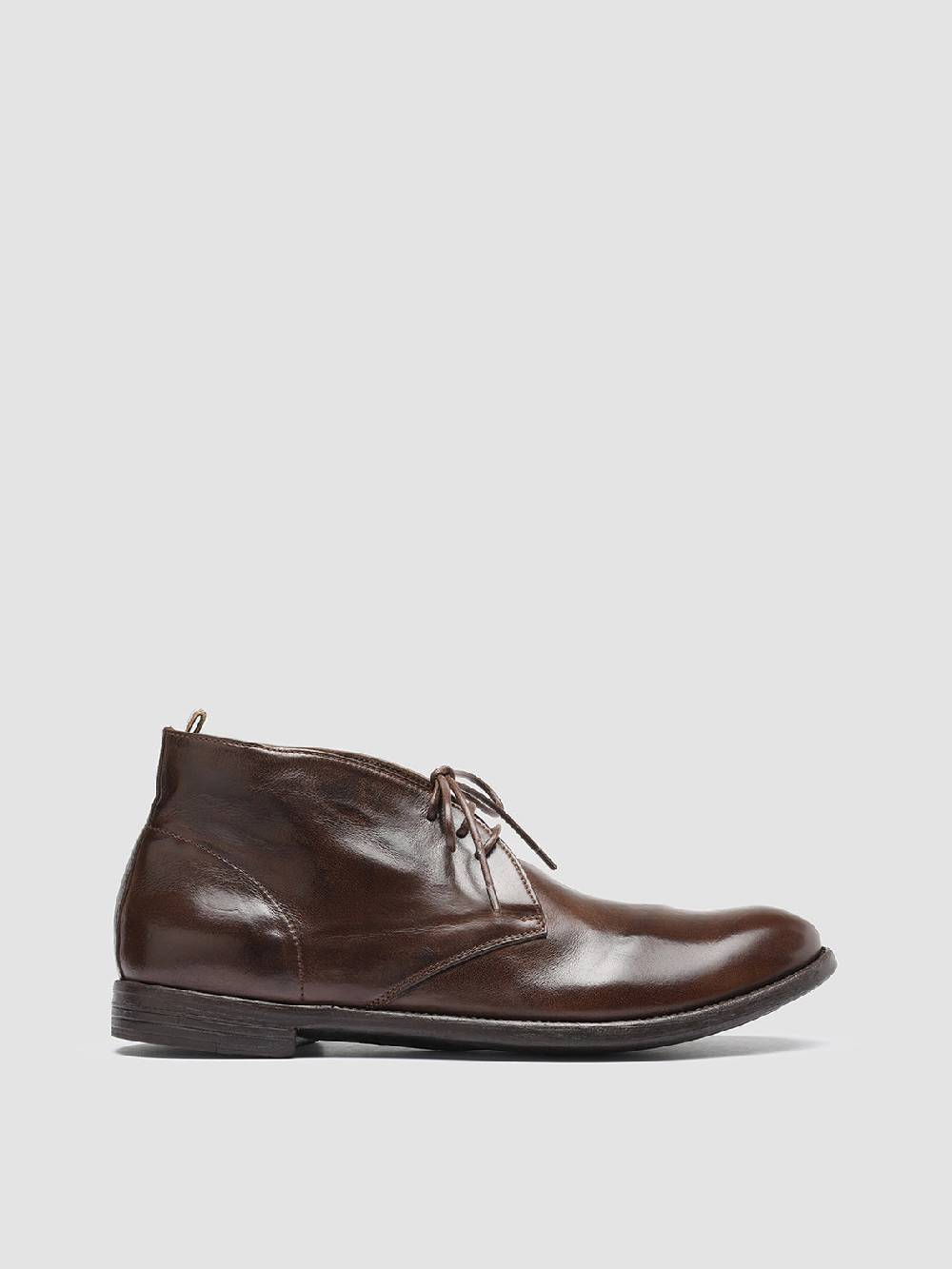 Officine Creative ARC 516 Stivali in Pelle Marrone Qualità