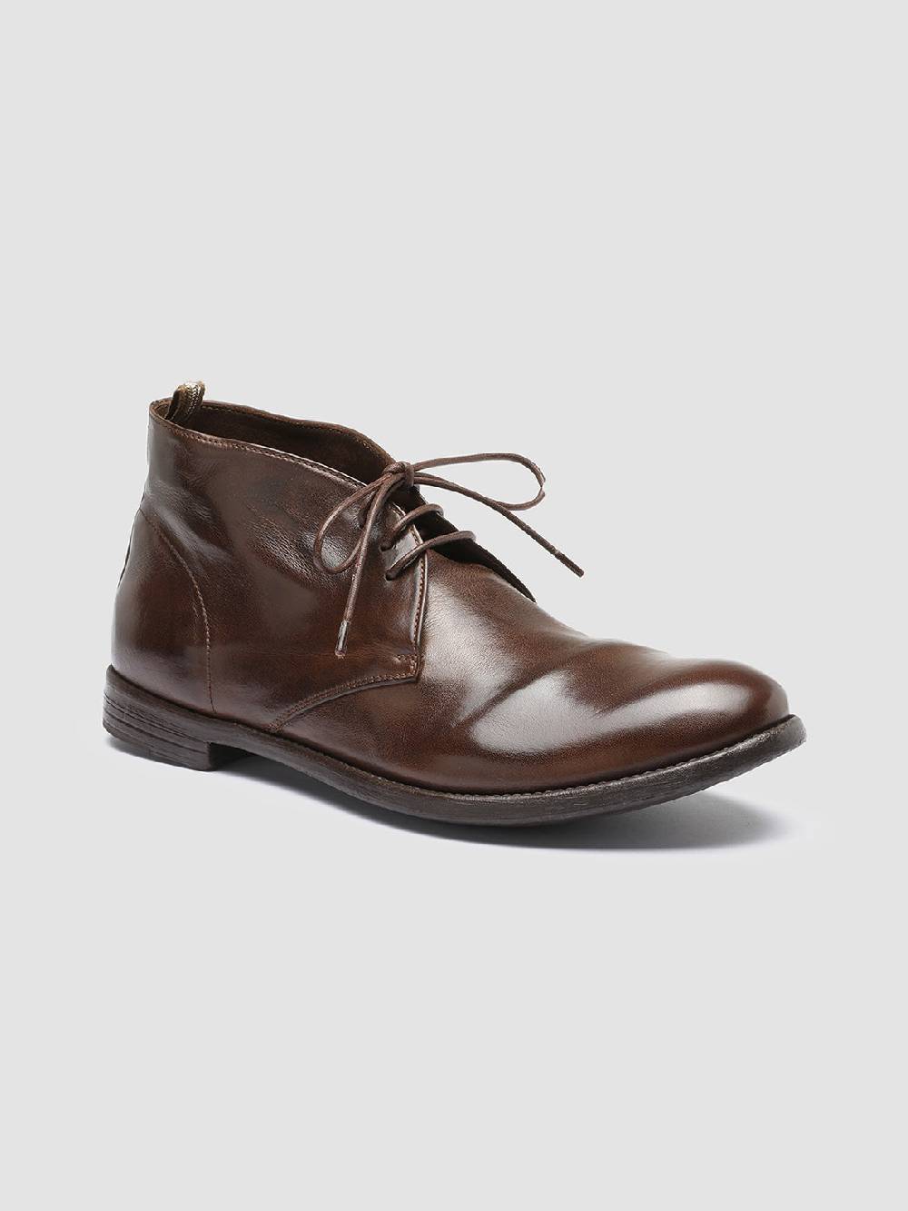 Officine Creative ARC 516 Stivali in Pelle Marrone Qualità