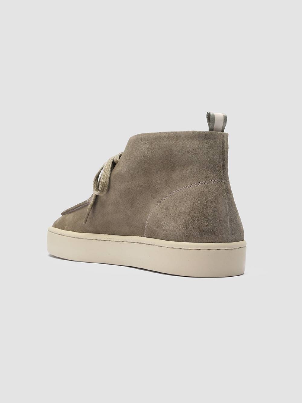 Officine Creative BUG 002 Stivali Chukka in Pelle Scamosciata Verde Promozione