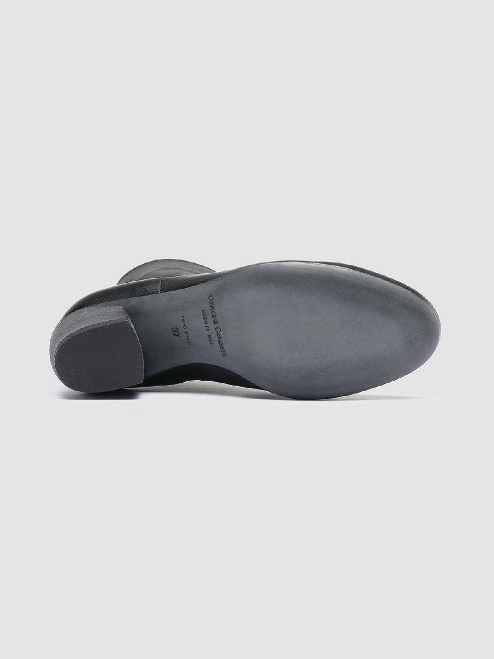 Officine Creative BONNIE 001 Stivaletti in Pelle Nera Negozi Online