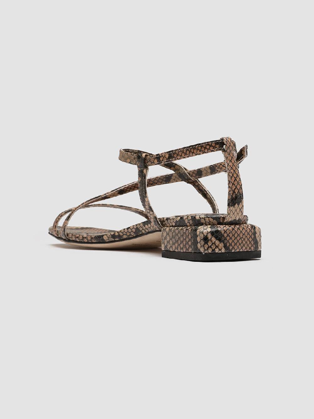 Officine Creative GILLIAN 004 Sandali in Pelle Rosa Promozione Limitata