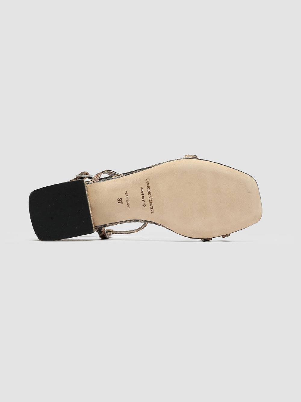 Officine Creative GILLIAN 004 Sandali in Pelle Rosa Promozione Limitata