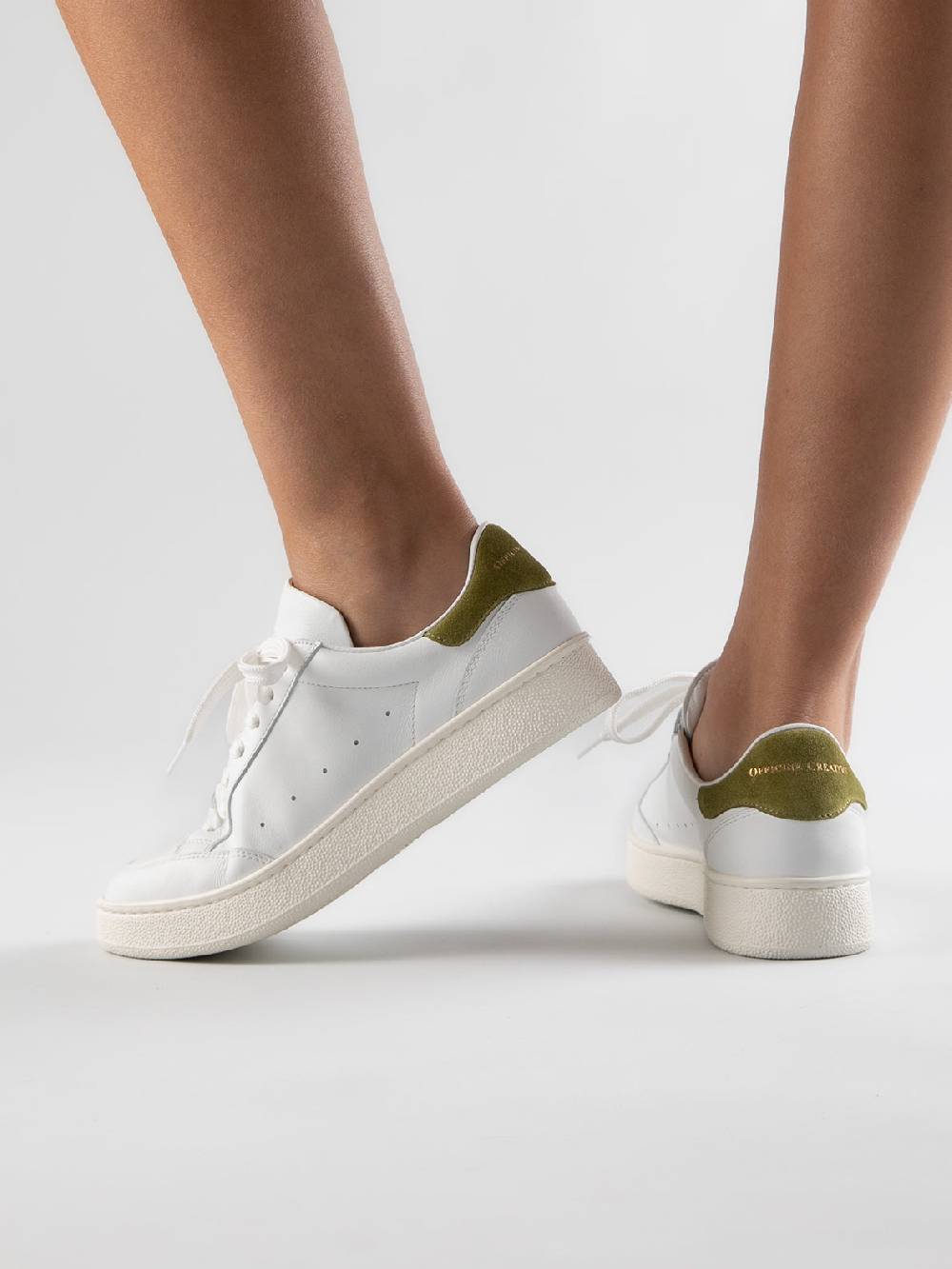 Officine Creative MOWER 109 Sneakers in Pelle Bianca Affare Del Giorno