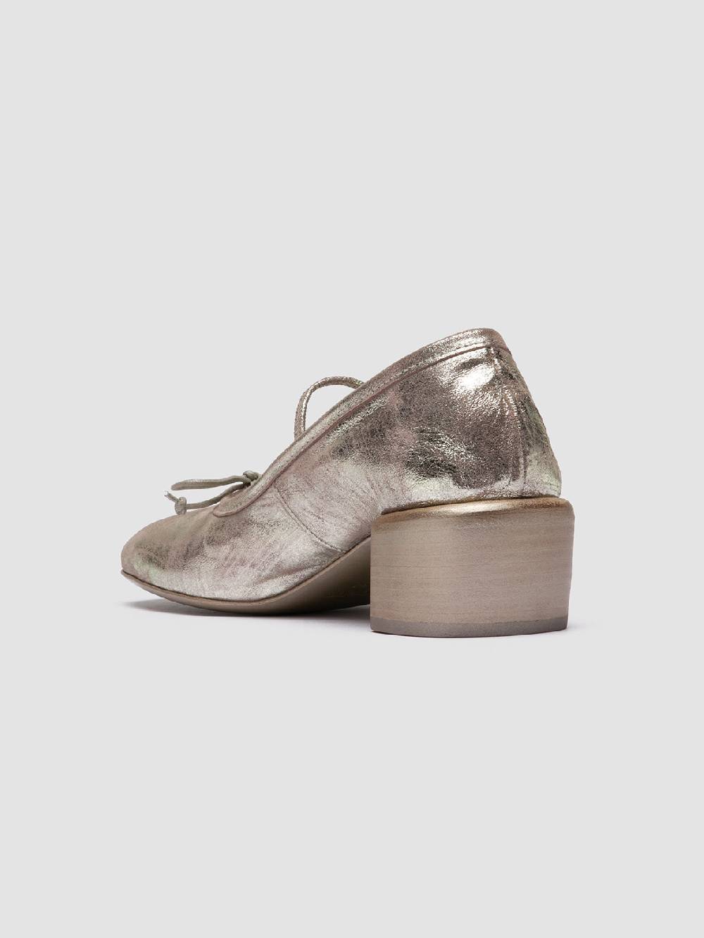 Officine Creative FLORE 001 Ballerine in Pelle Metallizzata Convenienza