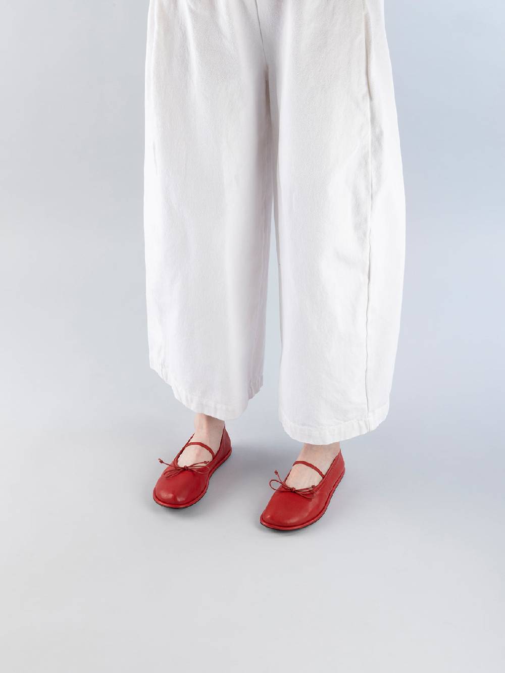 Officine Creative FONTAYNE 001 Ballerine in Pelle Rossa Presa