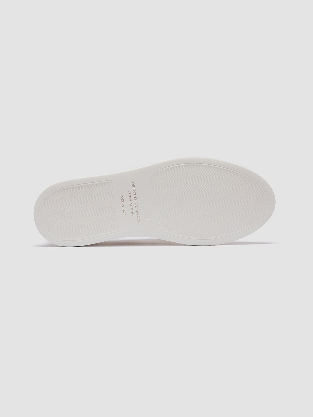 Officine Creative LEGGERA 100 White Leather Low Top Sneakers Vendita Economica