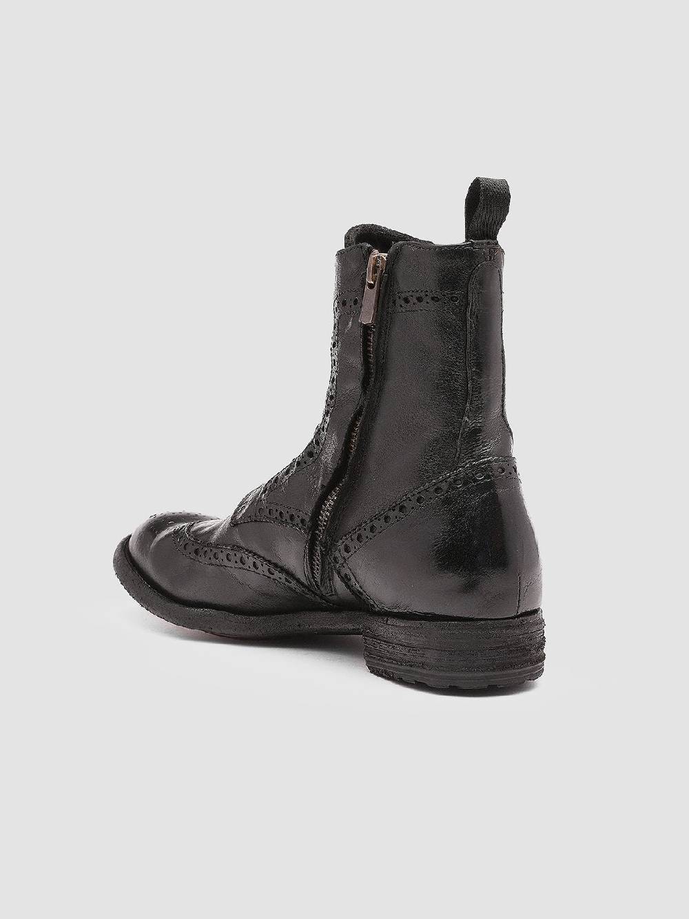 Officine Creative LEXIKON 131 Stivaletti in Pelle Nera Italy