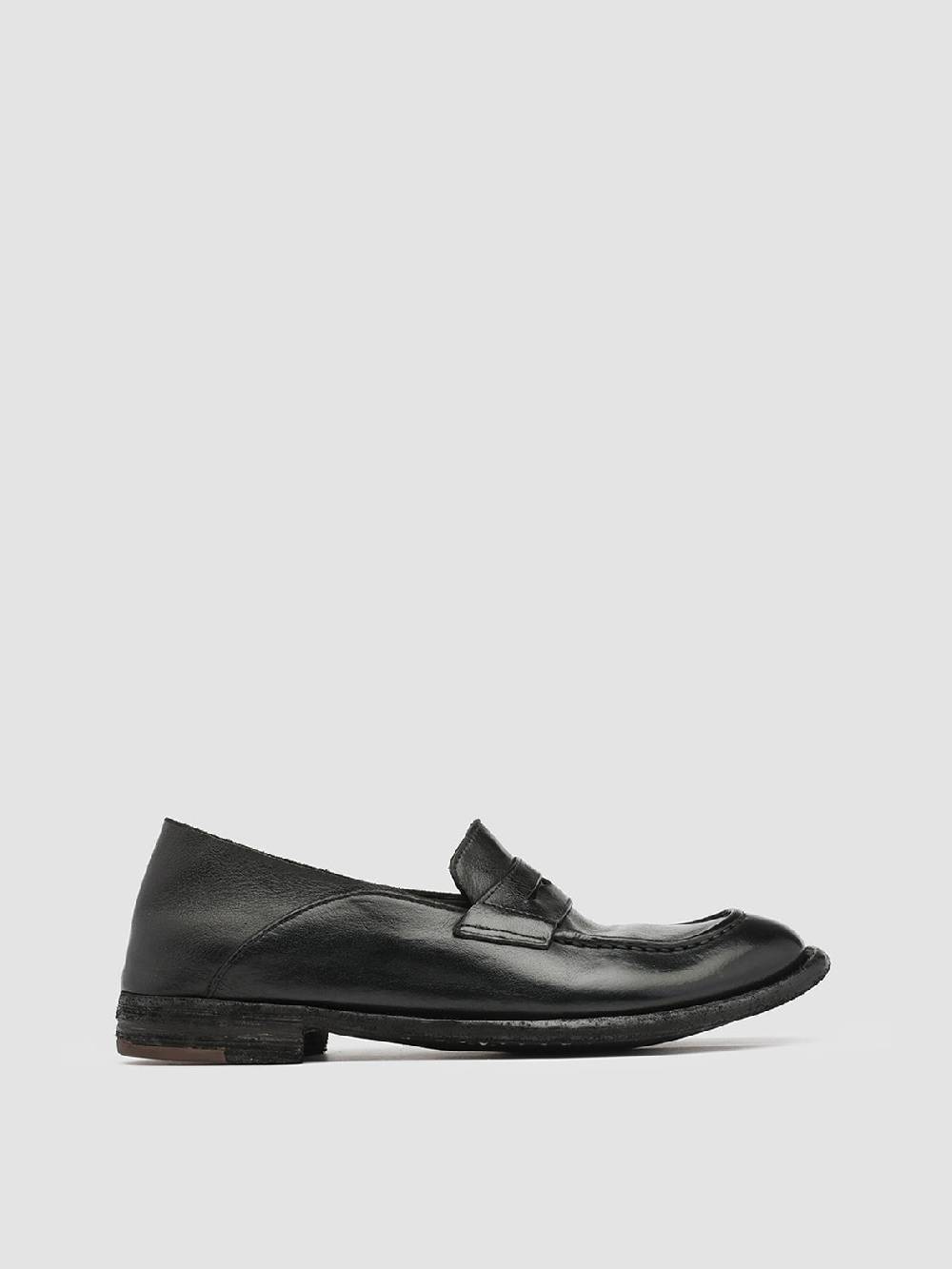 Officine Creative LEXIKON 516 Mocassini in Pelle Nera Vendita