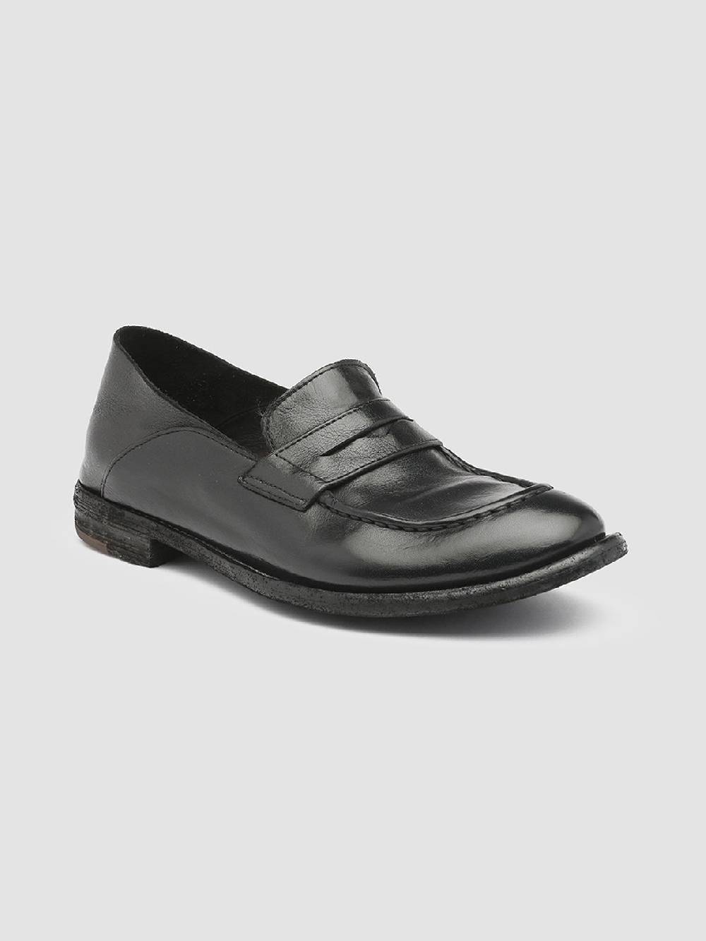 Officine Creative LEXIKON 516 Mocassini in Pelle Nera Vendita