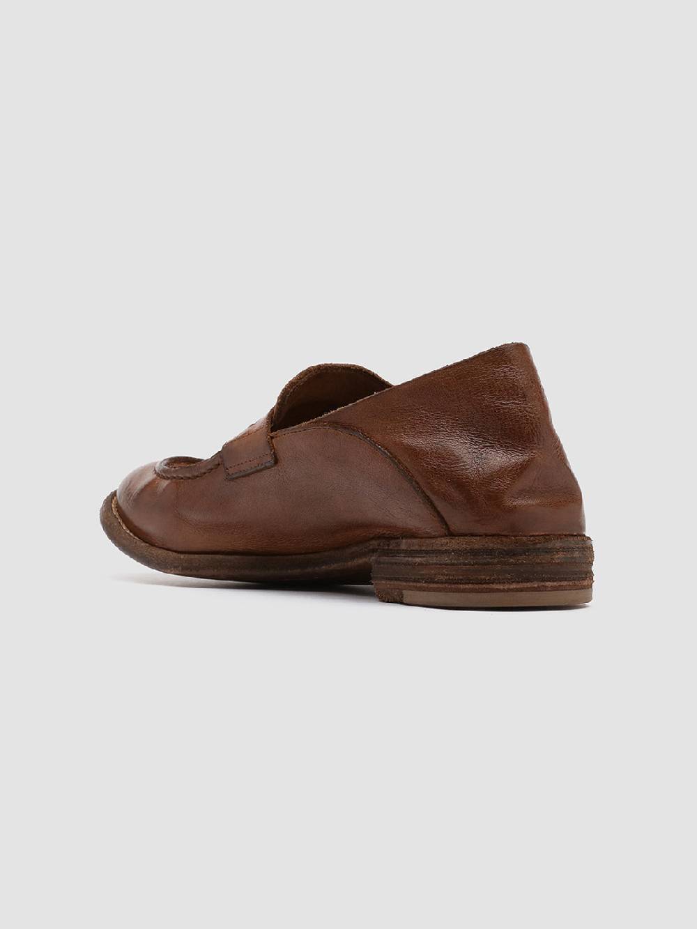Officine Creative LEXIKON 516 Mocassini in Pelle Marrone Promozione
