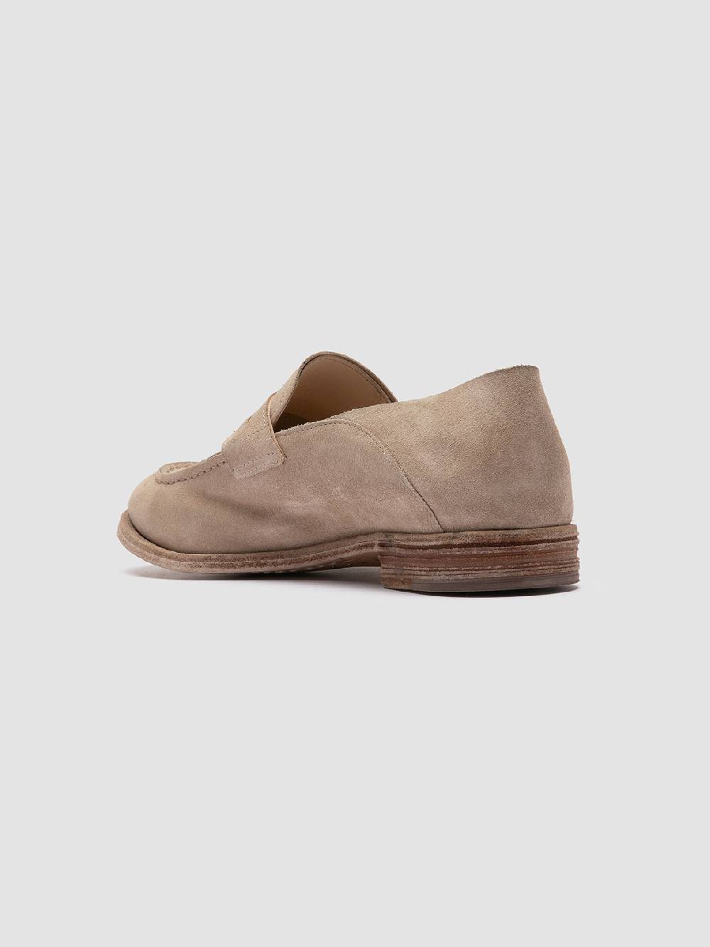 Officine Creative LEXIKON 516 Mocassini in Pelle Scamosciata avorio Fino al 60% di sconto