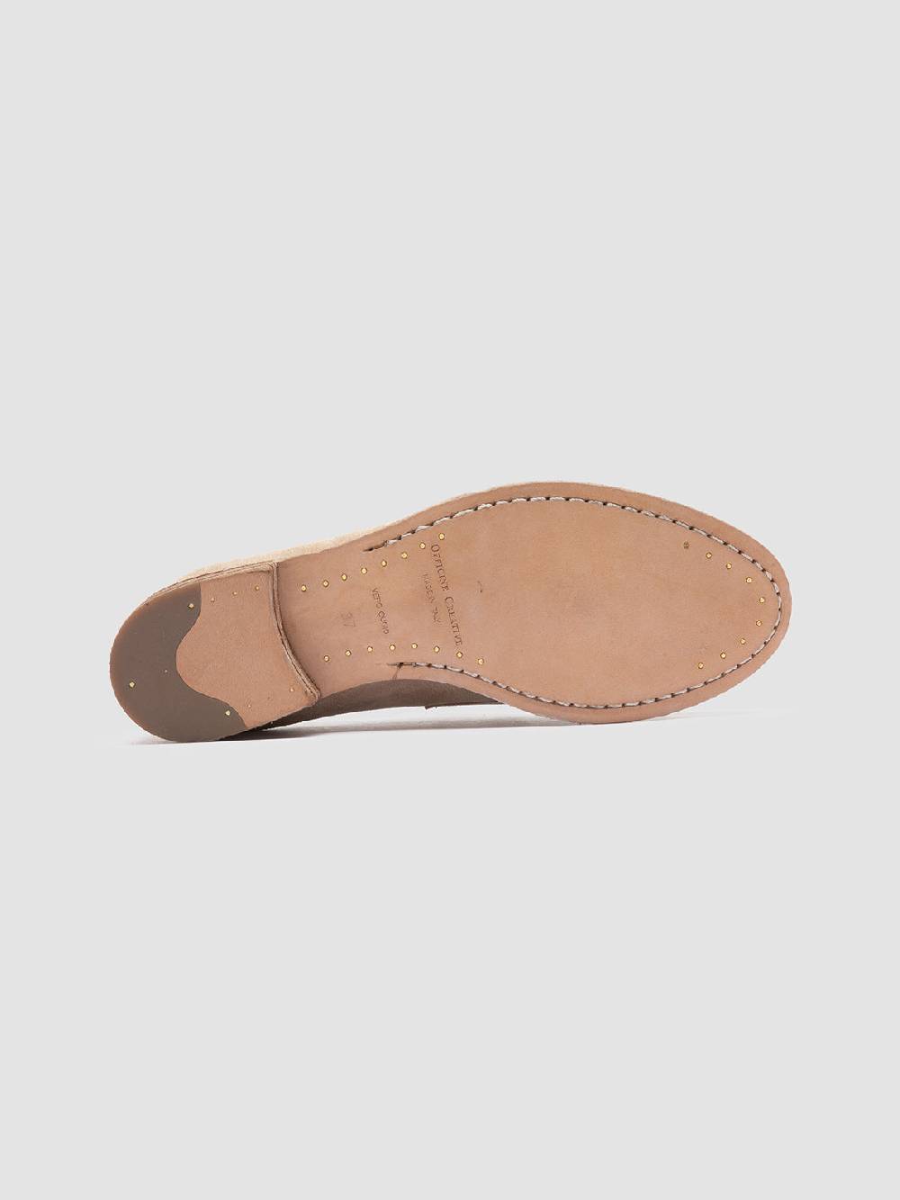 Officine Creative LEXIKON 516 Mocassini in Pelle Scamosciata avorio Fino al 60% di sconto