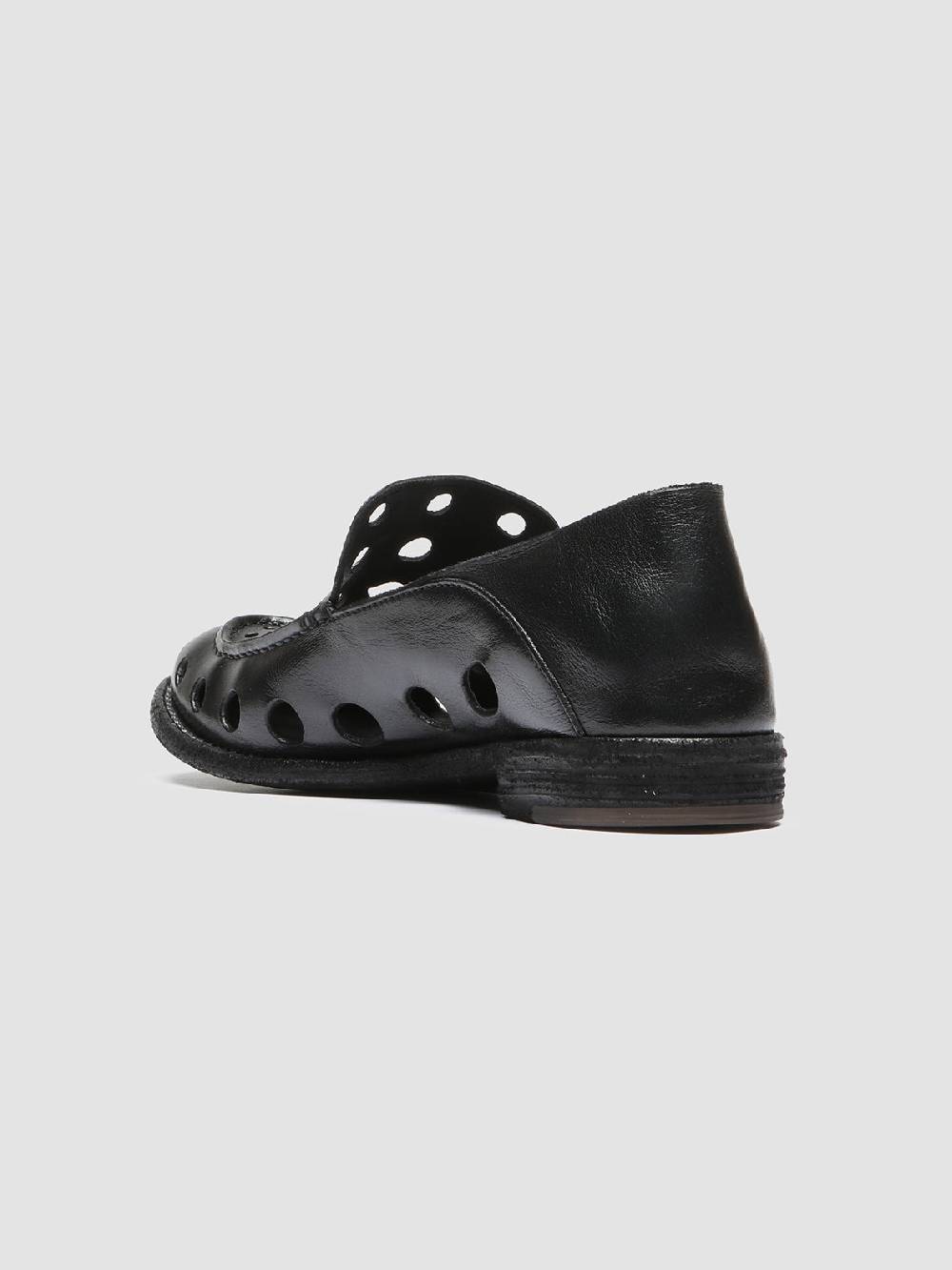 Officine Creative LEXIKON 542 Mocassini in Pelle Nera Discount Store per i nuovi prodotti
