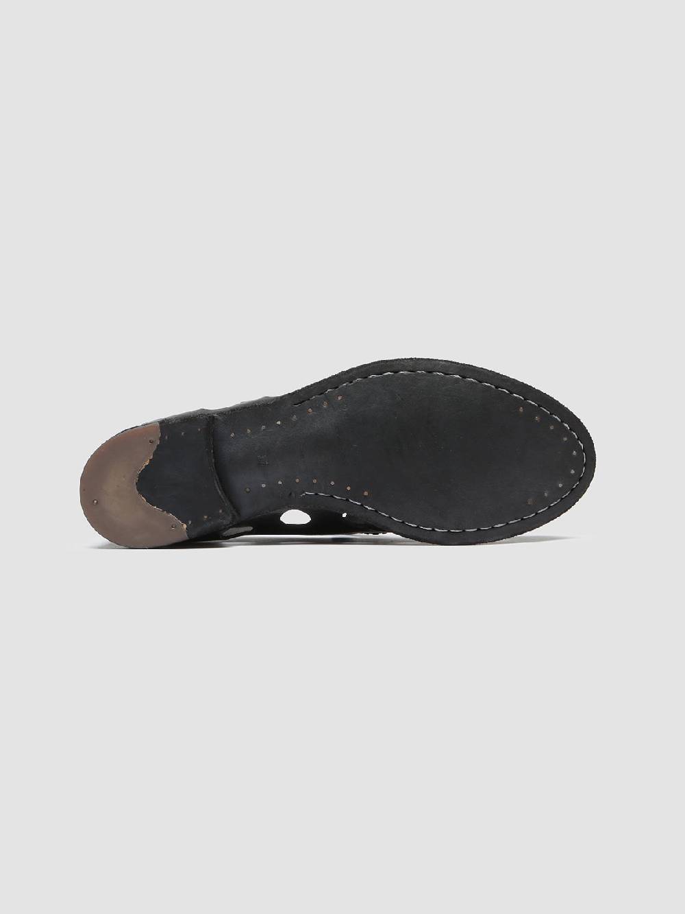 Officine Creative LEXIKON 542 Mocassini in Pelle Nera Discount Store per i nuovi prodotti