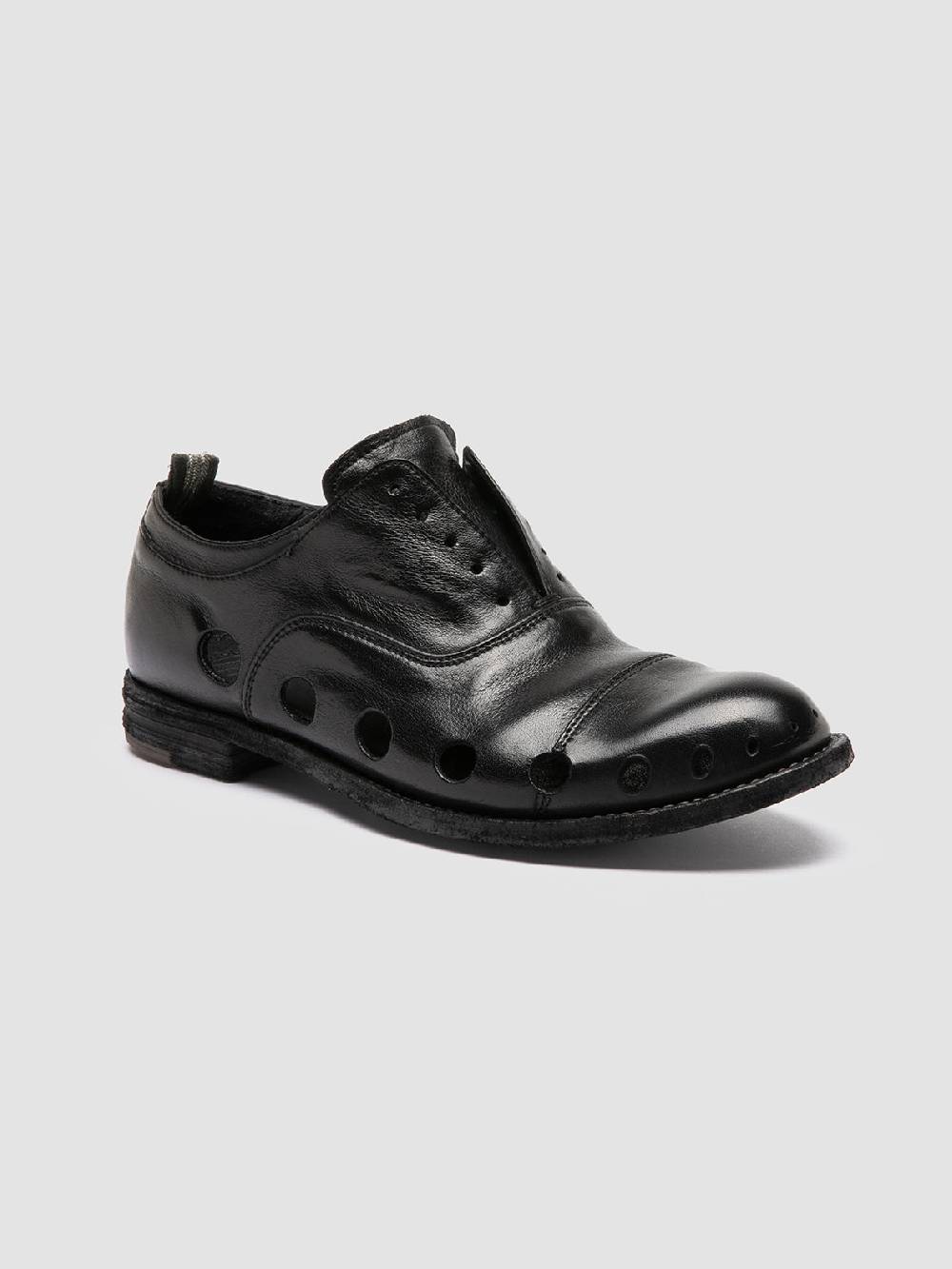 Officine Creative LEXIKON 546 Scarpe Oxford in Pelle Nera Solo un giorno rimasto