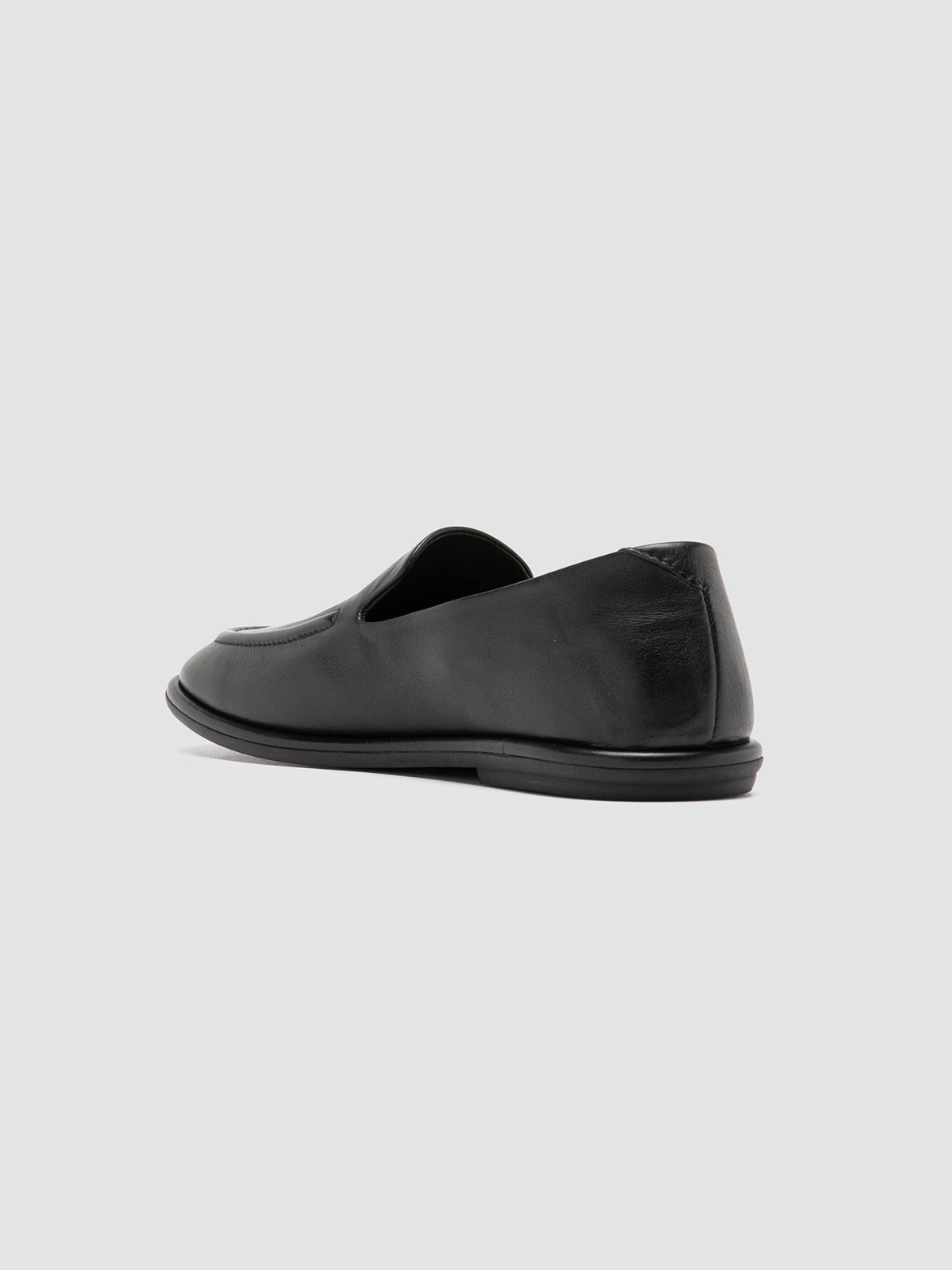 Officine Creative MIENNE 101 Mocassini in Pelle Nera Officina