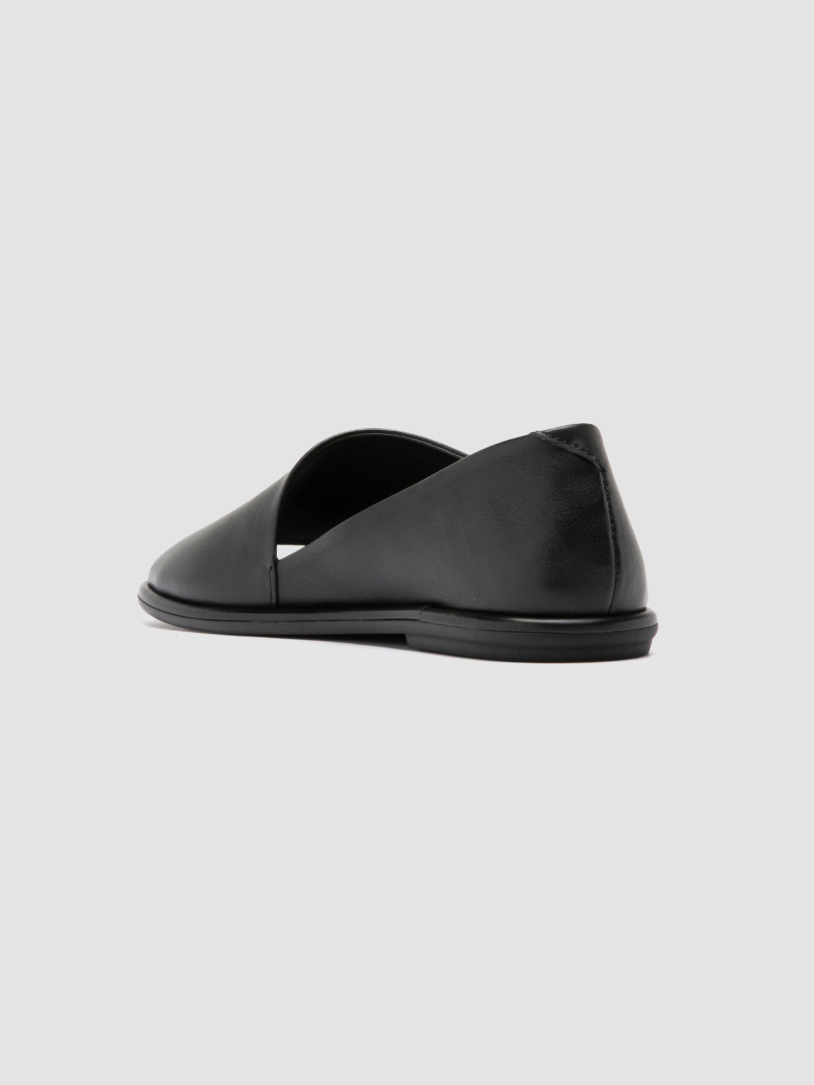 Officine Creative MIENNE 102 Scarpe Peep Toe in Pelle Nera Esporta salva