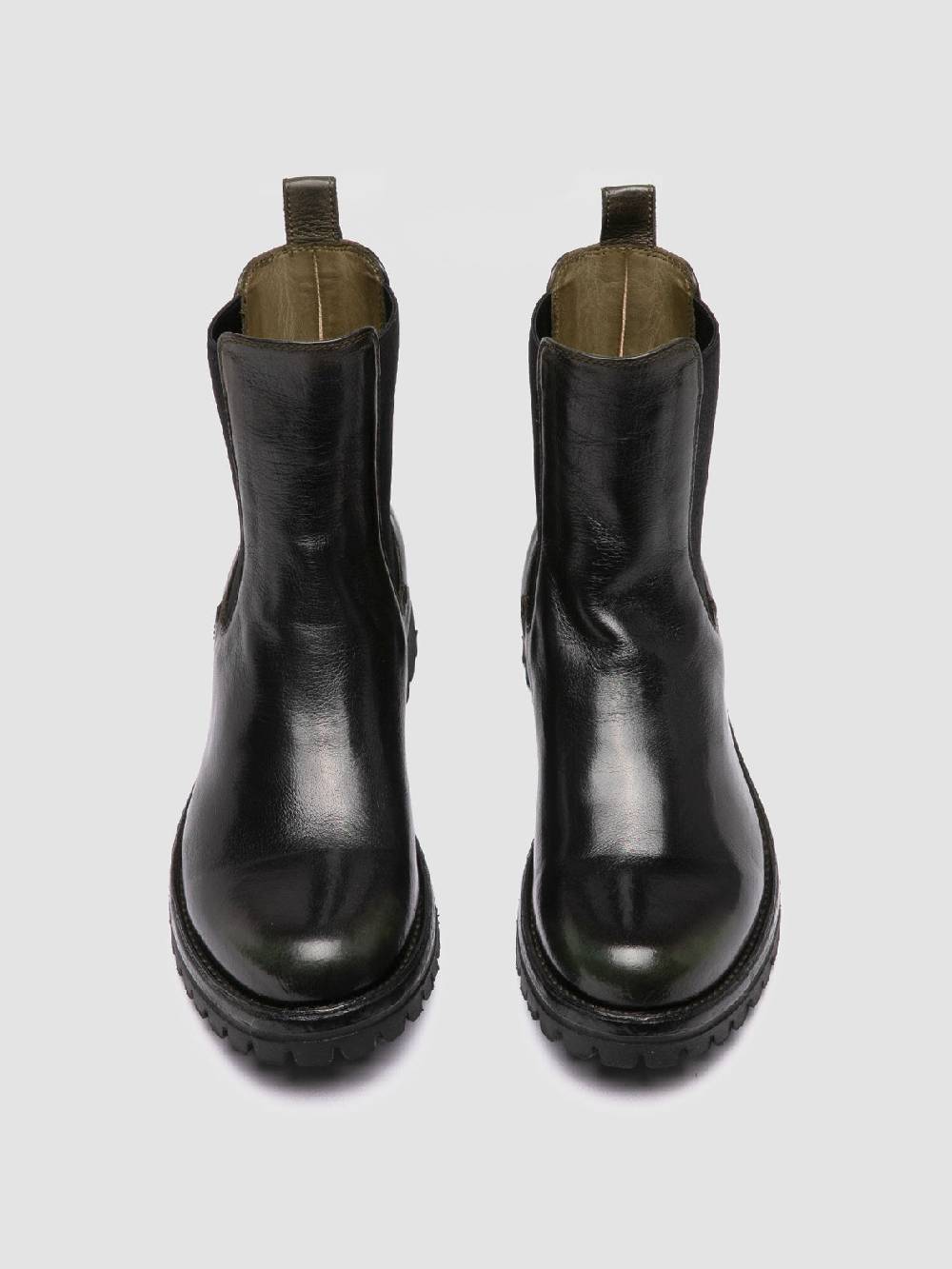 Officine Creative LORAINE 004 Stivaletti Chelsea in Pelle Nera Sconti questo mese