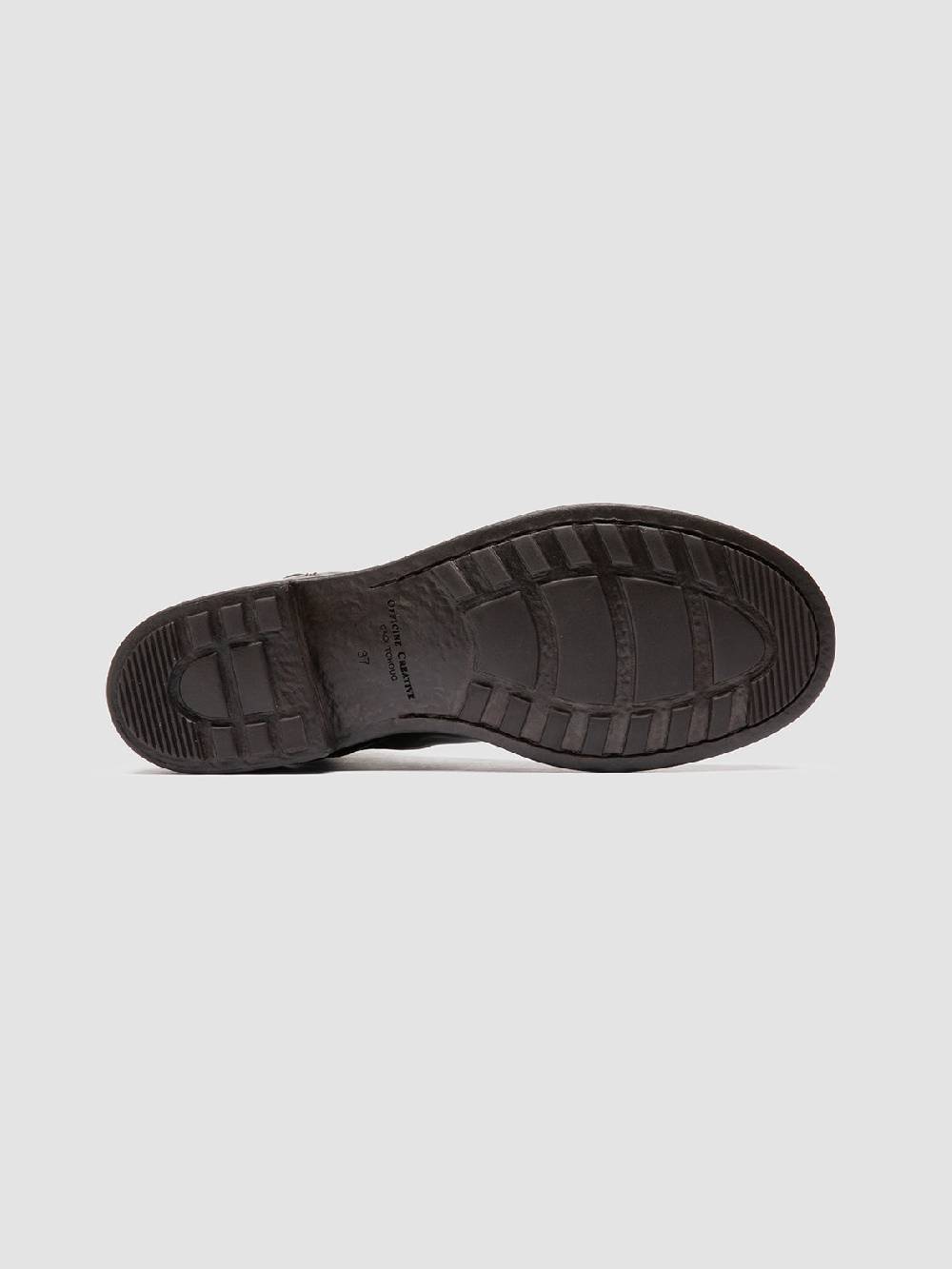 Officine Creative SERGEANT 102 Stivaletti Chelsea in Pelle Marrone Pezzi Unici