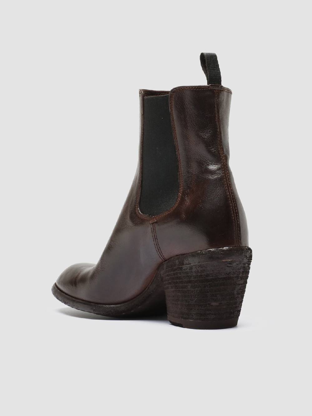 Officine Creative SYDNE 001 Stivali Chelsea in Pelle Marrone Qualità Garantita