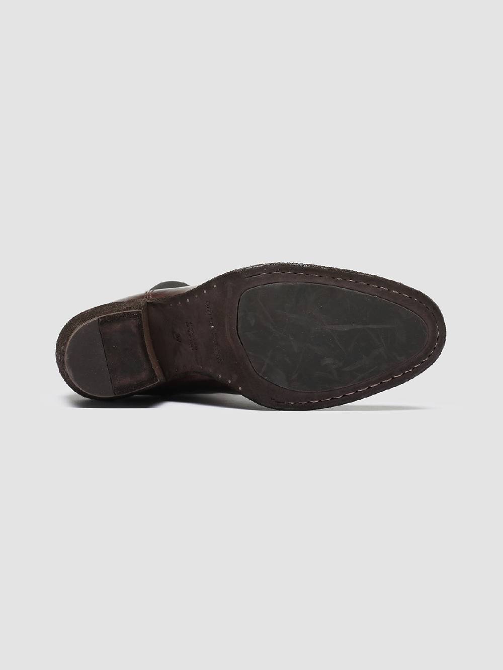 Officine Creative SYDNE 001 Stivali Chelsea in Pelle Marrone Qualità Garantita