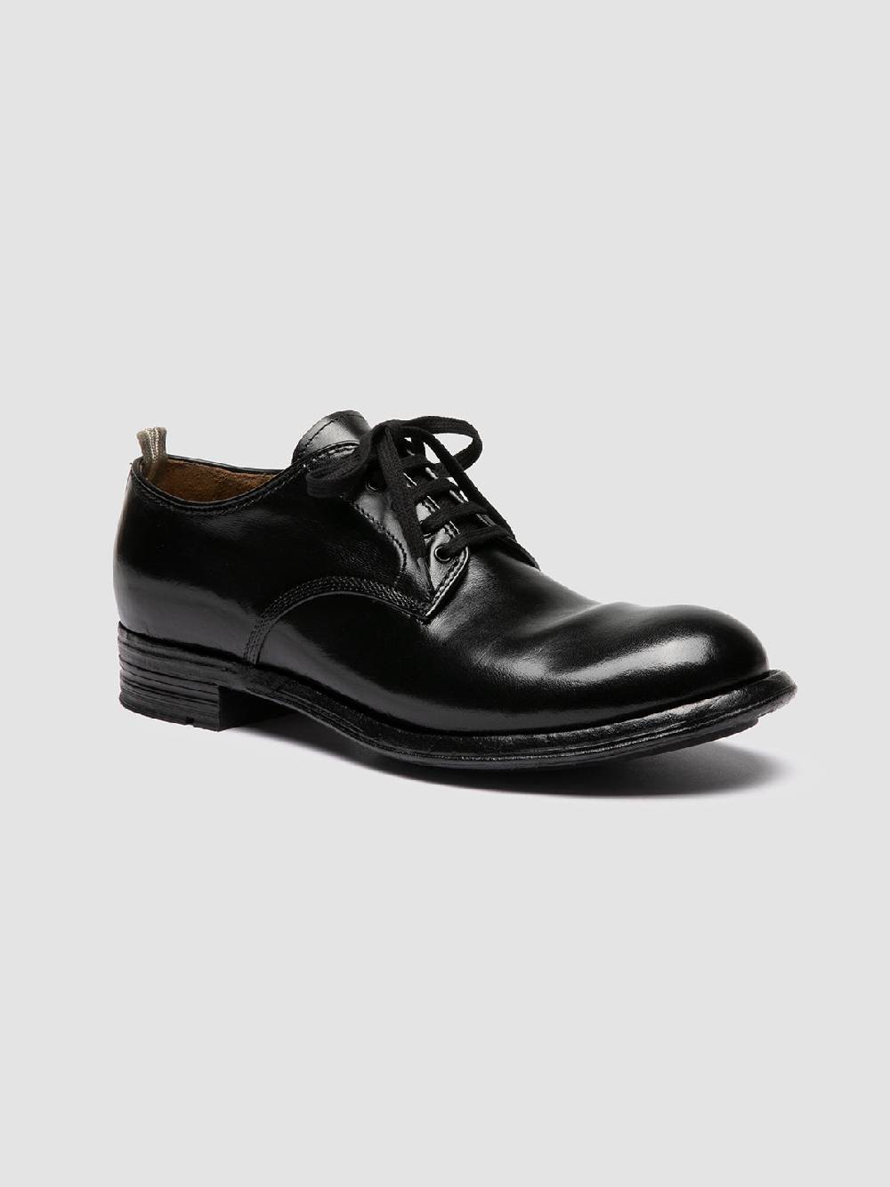 Officine Creative ADMIRAL 001 Derby in Pelle Nera Fino Al -60%